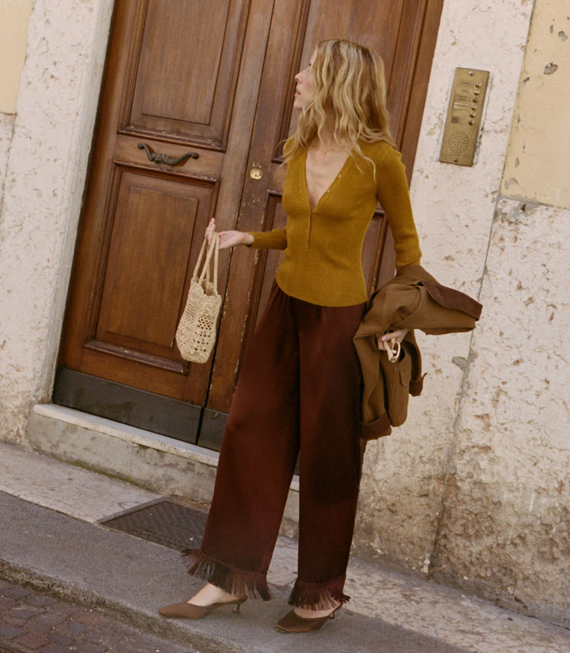 ALBANIE TOP -- YELLOW THISTLE - Image 4