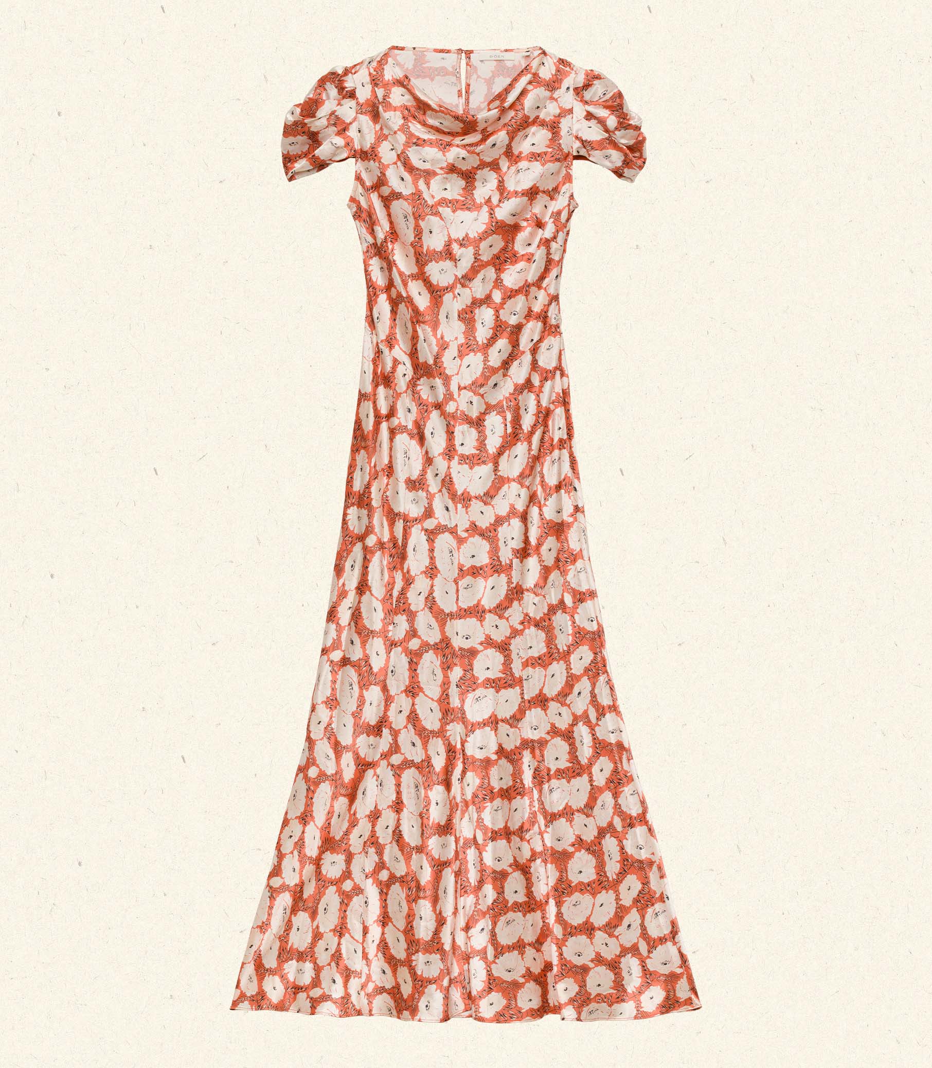 ALNA DRESS -- ROUGE FLEURS D'ANEMONE - Image 7