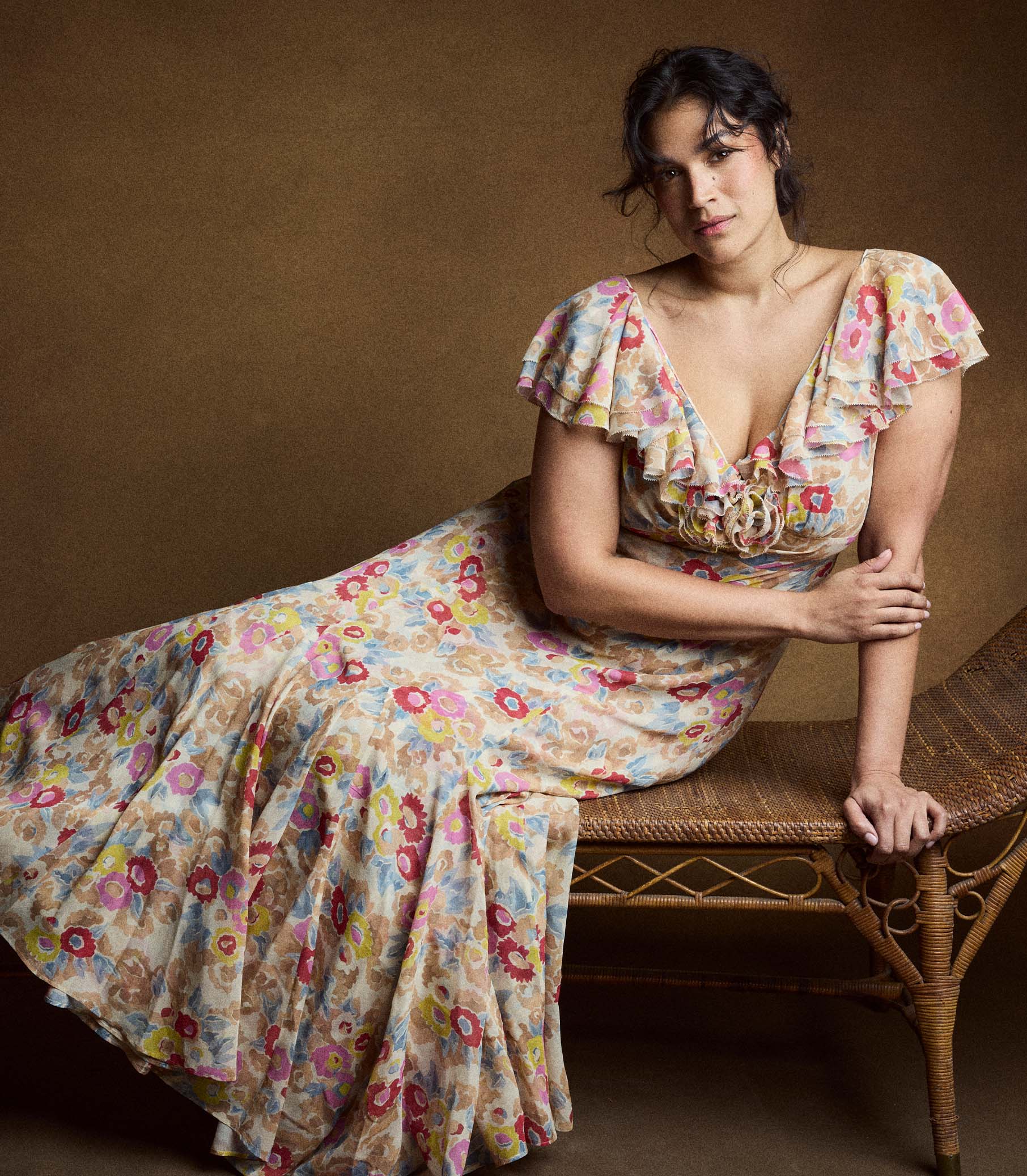 AMÉRELLE DRESS -- JARDIN DE CAMELIAS