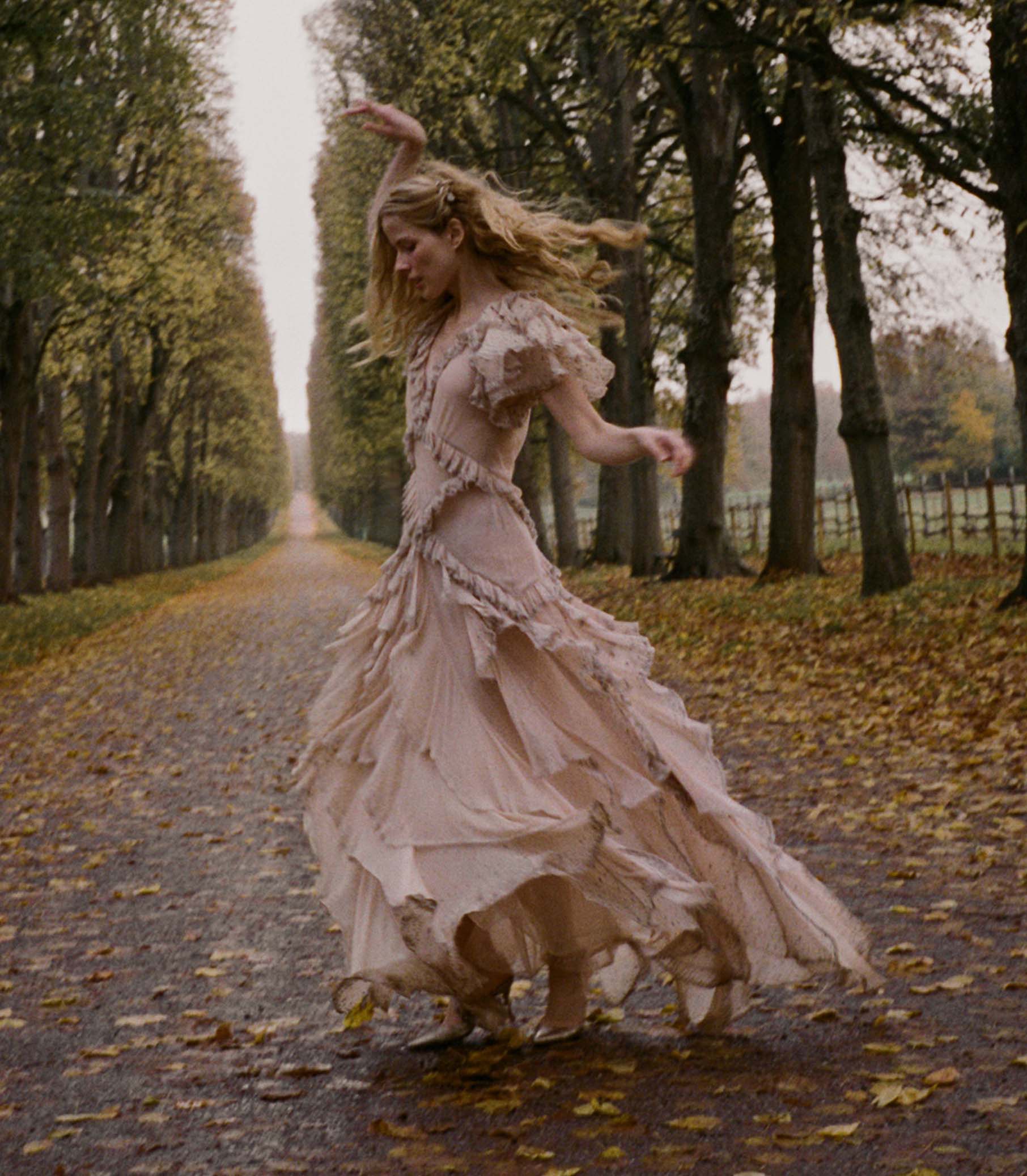 ANTOINETTE ANNIVERSARY DRESS -- ANTIQUE BLUSH - Image 2