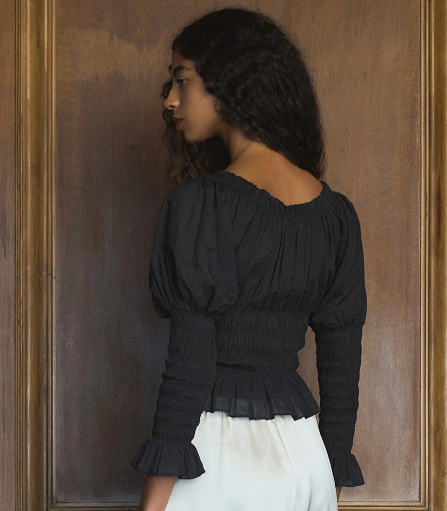 BAPTISIA TOP -- BLACK - Image 4