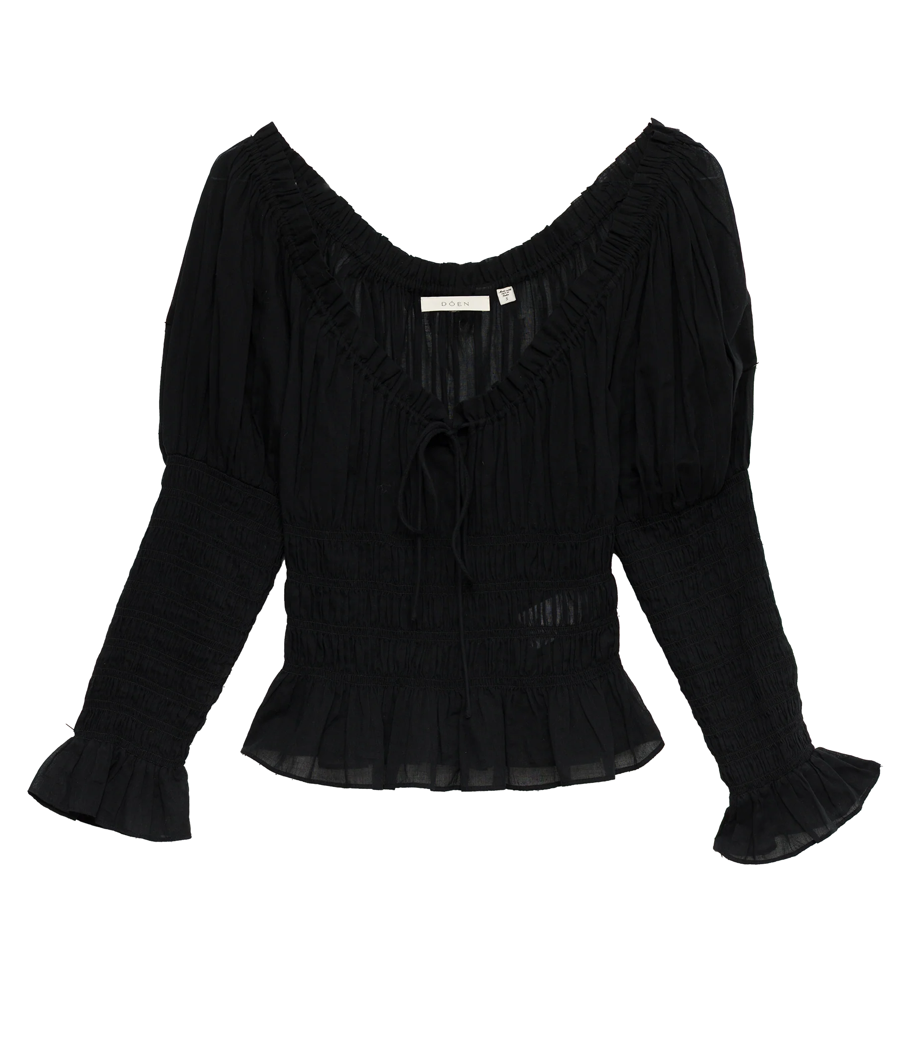 BAPTISIA TOP -- BLACK - Image 5