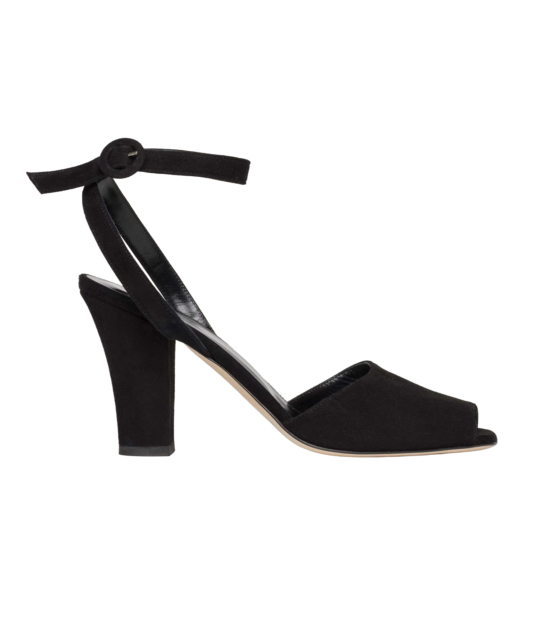 CARLA HEEL -- BLACK SUEDE - Image 5