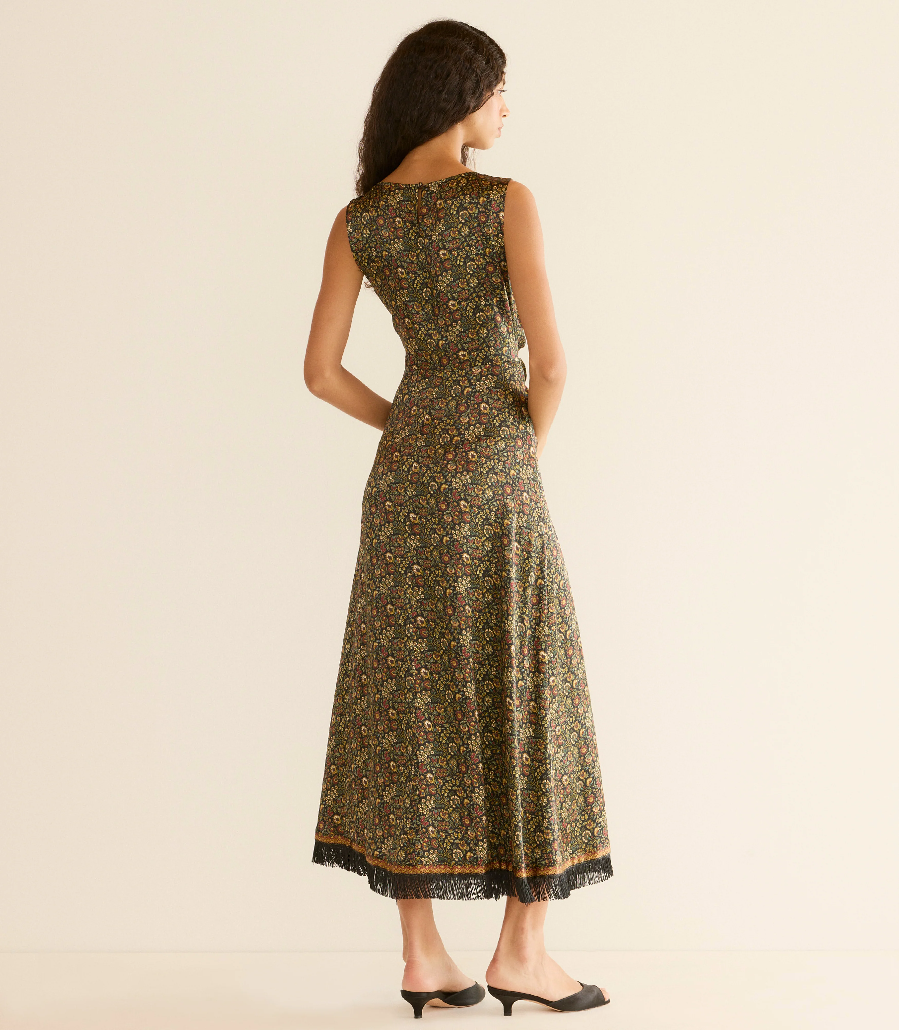 CATALINE DRESS -- FLEUR DE MAJORELLE - Image 3