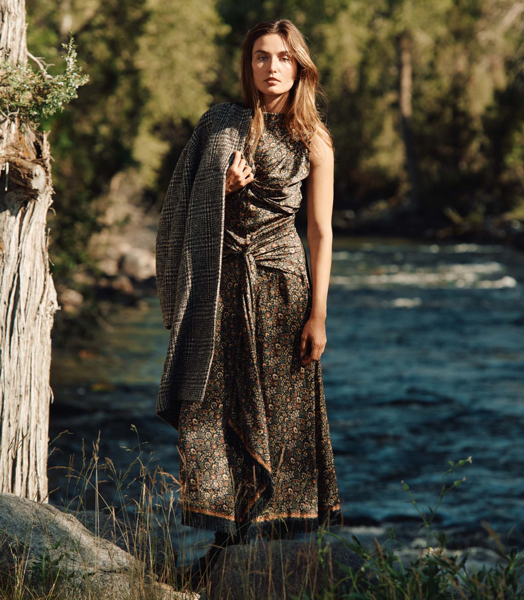 CATALINE DRESS -- FLEUR DE MAJORELLE - Image 4