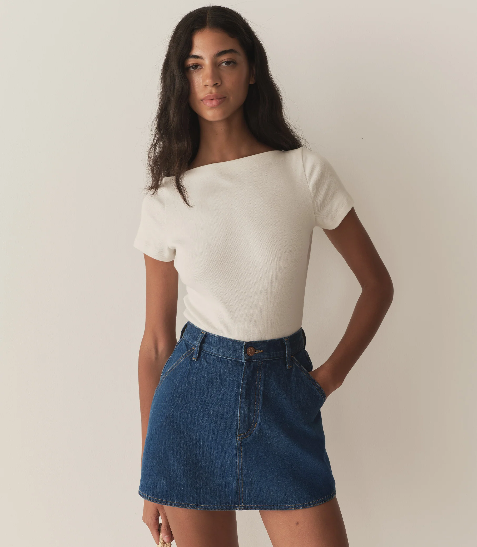 CECILIE SKIRT -- AVIGNON WASH - Image 2