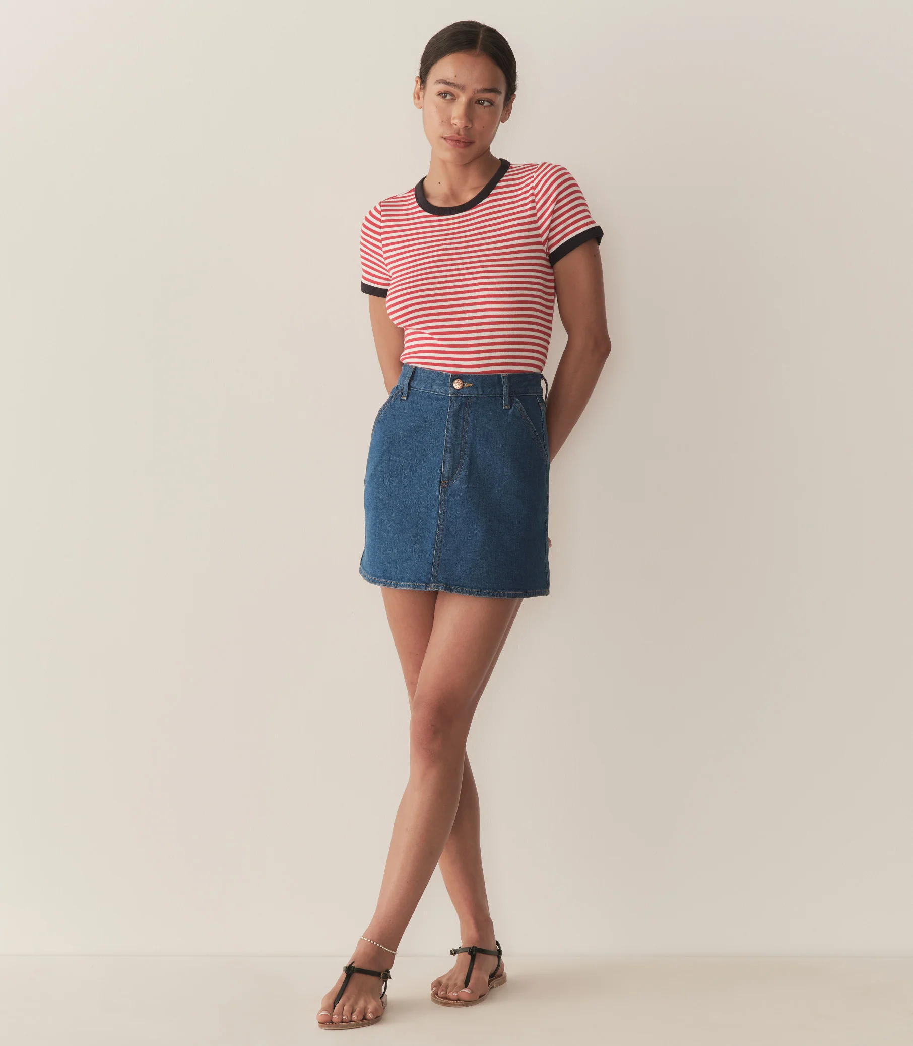 CECILIE SKIRT -- AVIGNON WASH - Image 4