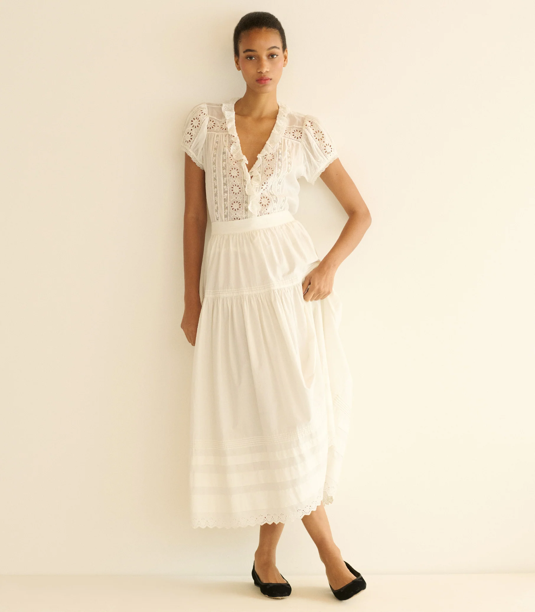 CLAIRETTE TOP -- SALT - Image 3