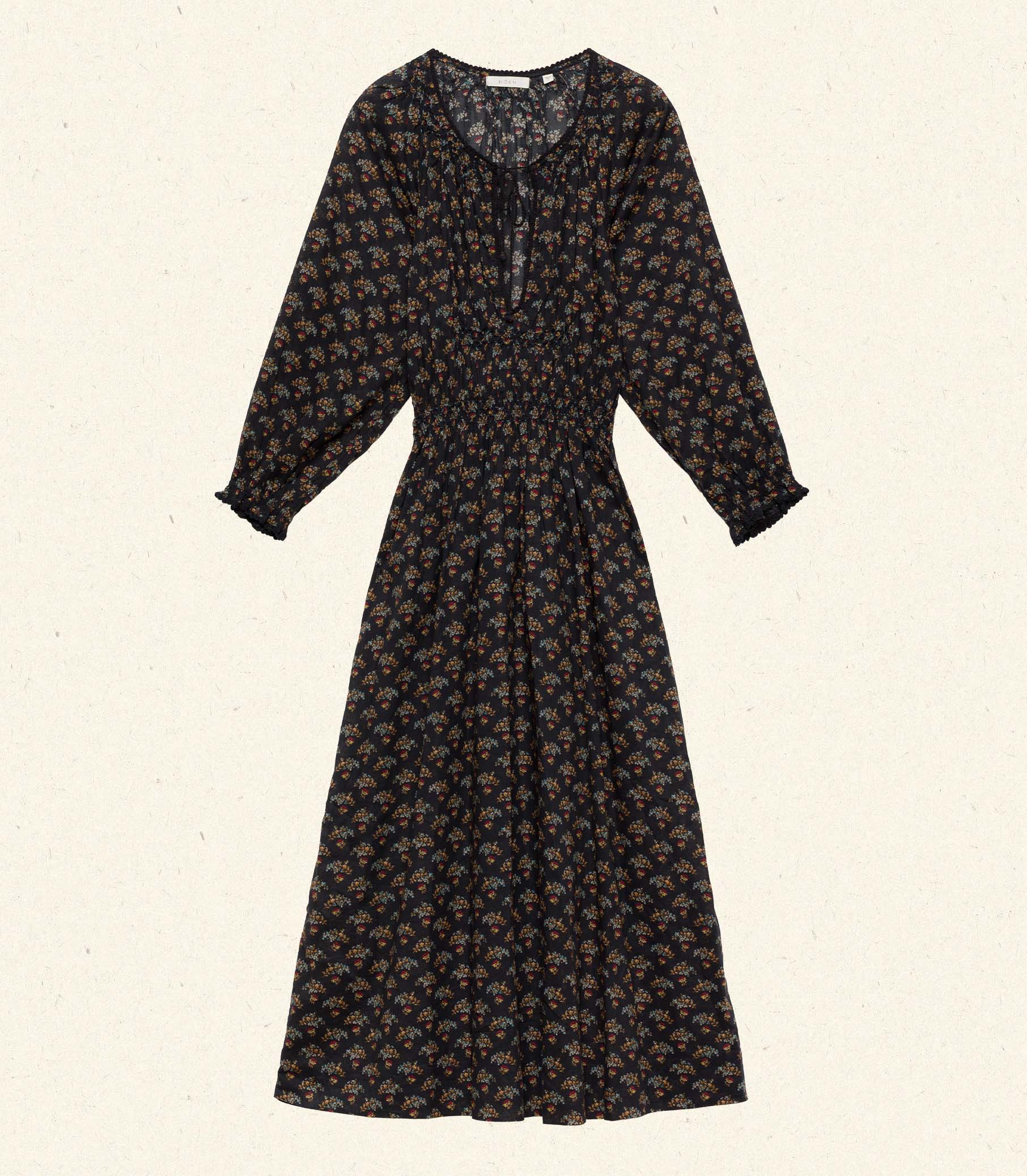 DELFINA DRESS -- DELPHINIUM FLORAL - Image 5
