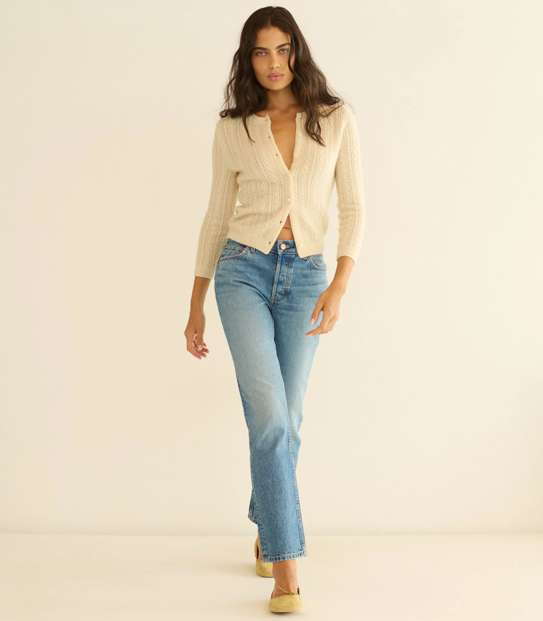 DIANA MID RISE JEAN -- MARVILLE WASH - Image 4