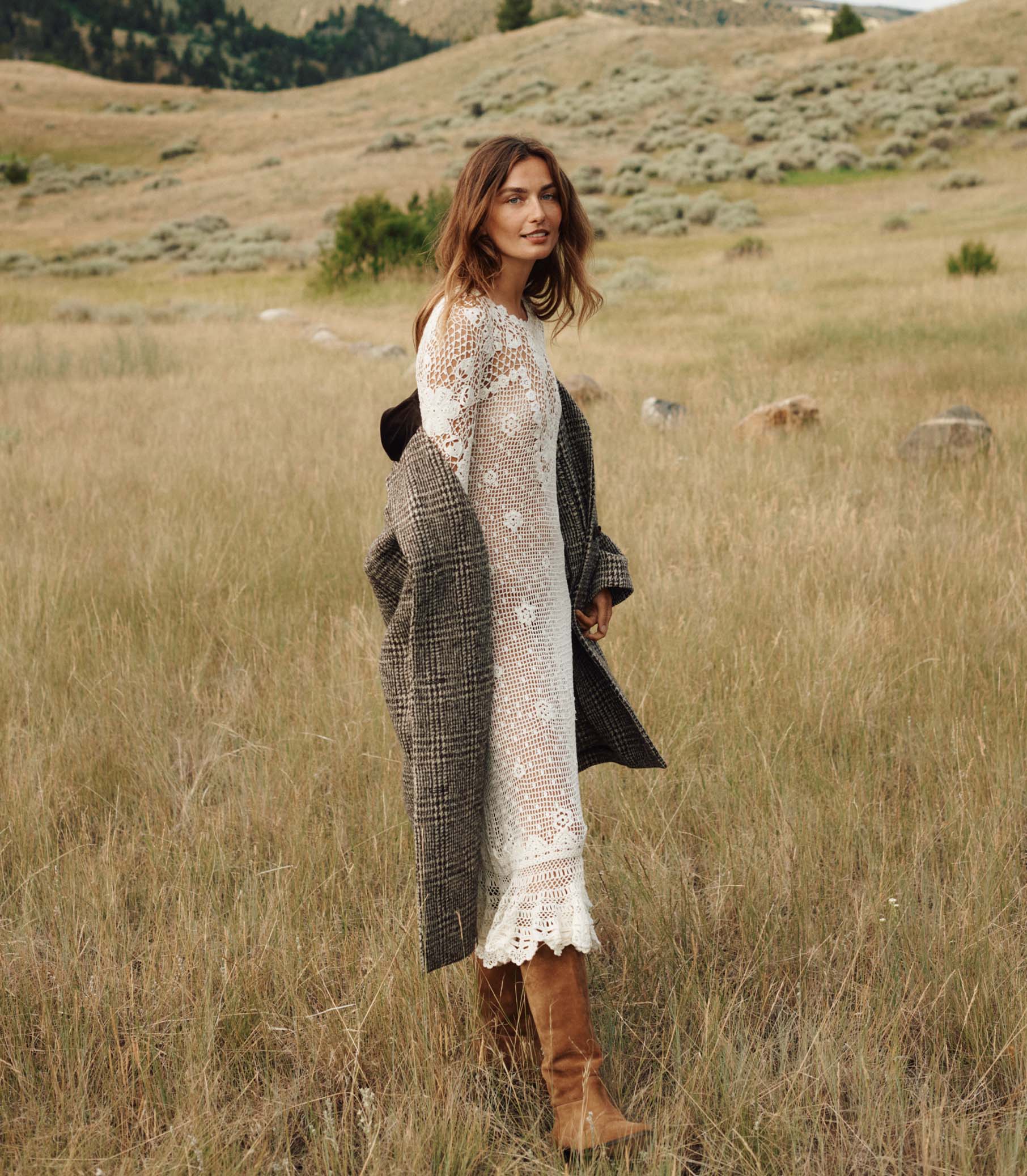 DOVER COAT -- LASCELLE HOUNDSTOOTH CHECK - Image 5