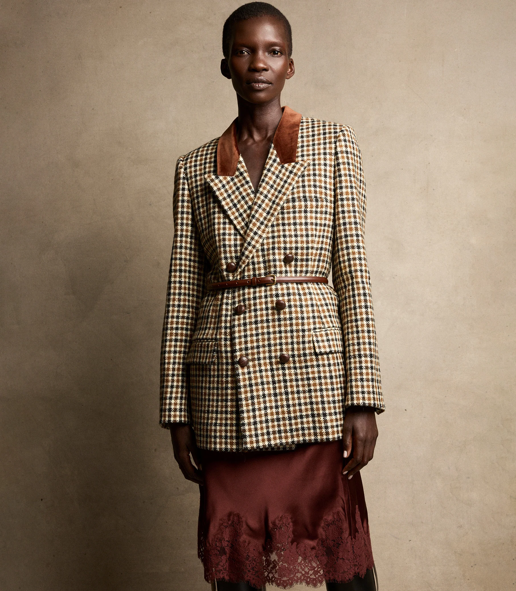 DUCCIO BLAZER -- ELLSWORTH HOUNDSTOOTH