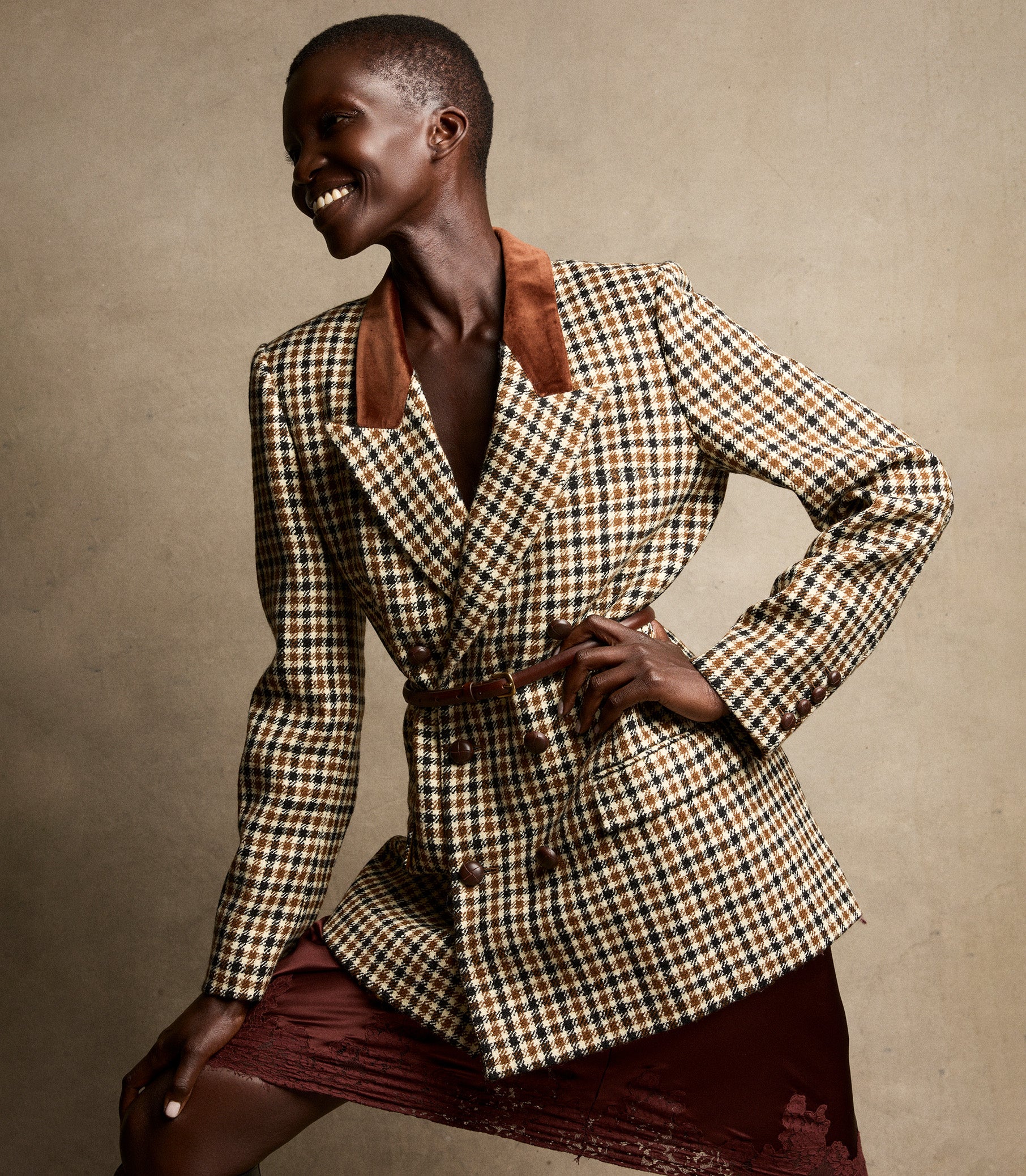 DUCCIO BLAZER -- ELLSWORTH HOUNDSTOOTH - Image 2