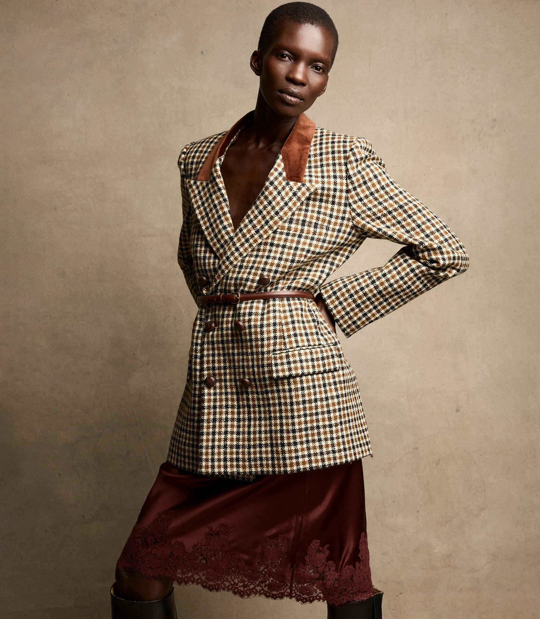 DUCCIO BLAZER -- ELLSWORTH HOUNDSTOOTH - Image 4