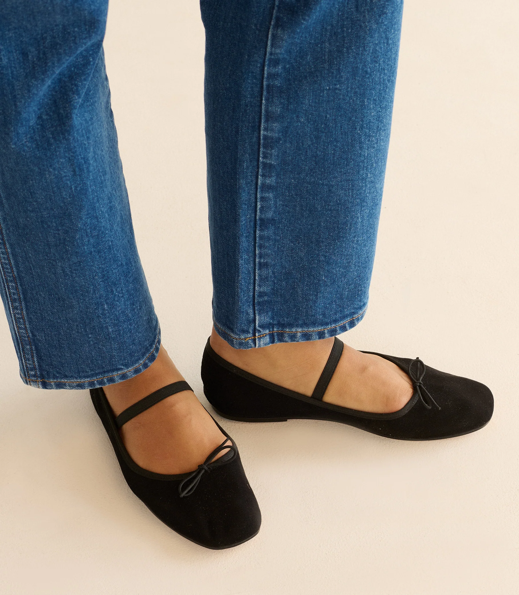 ELENI MARY JANE -- BLACK SUEDE - Image 3