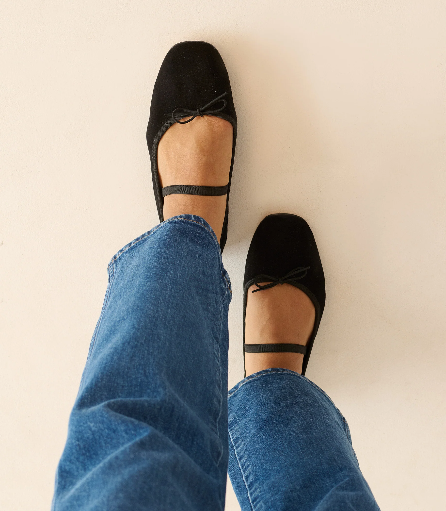 ELENI MARY JANE -- BLACK SUEDE - Image 5