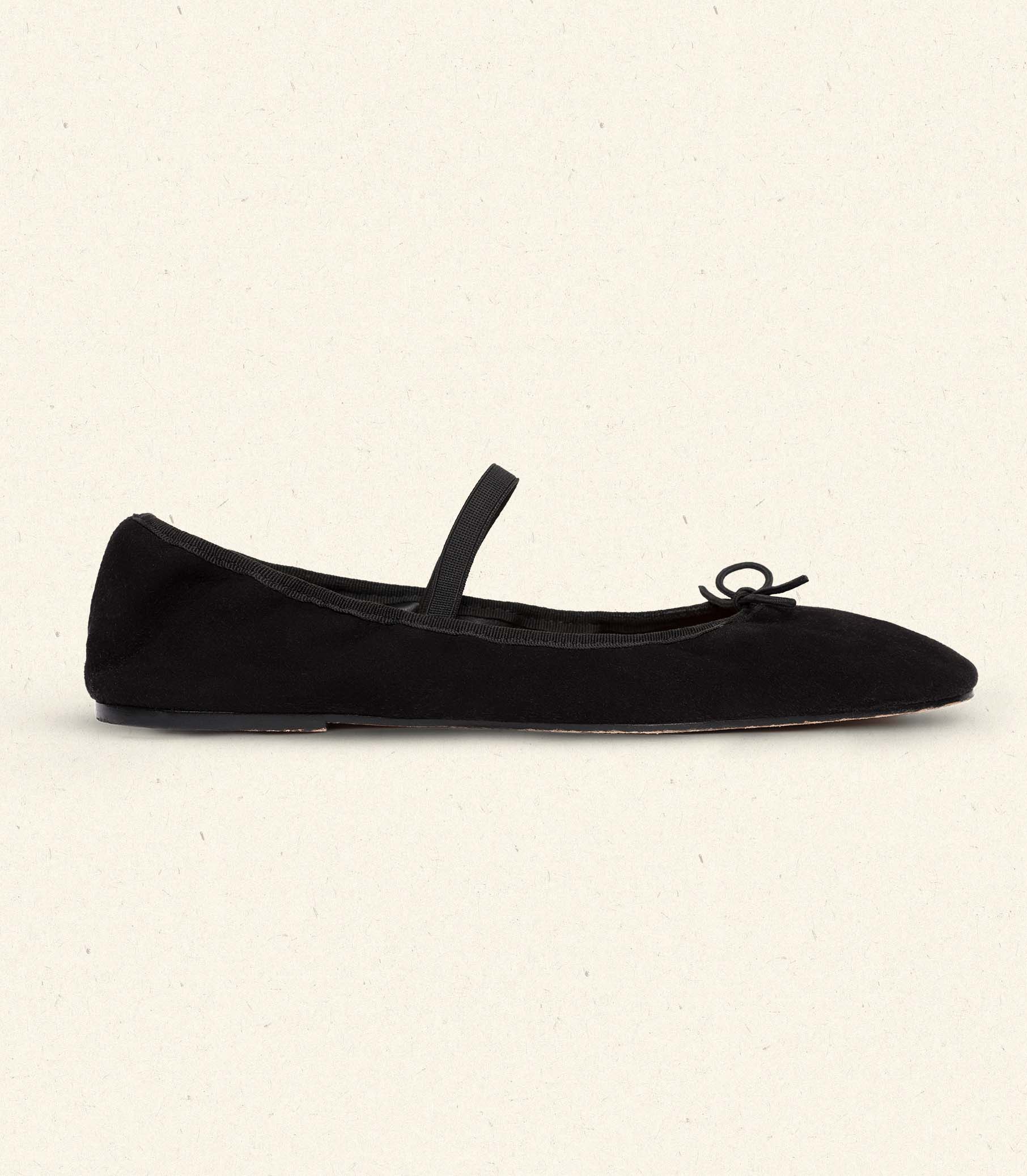 ELENI MARY JANE -- BLACK SUEDE - Image 6