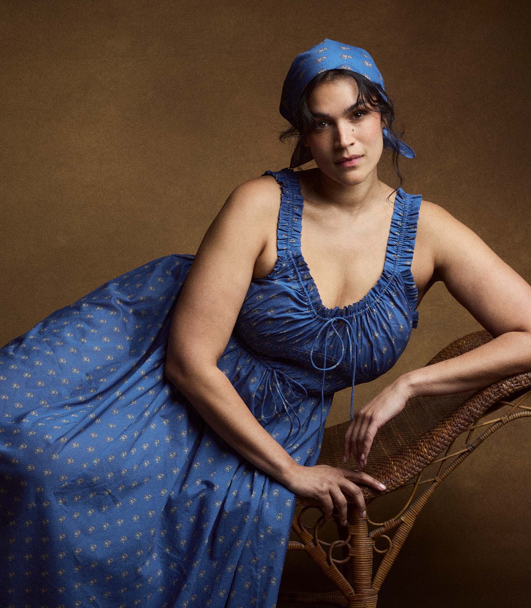 EMMARETTA DRESS -- EARTHA PAISLEY - Image 8