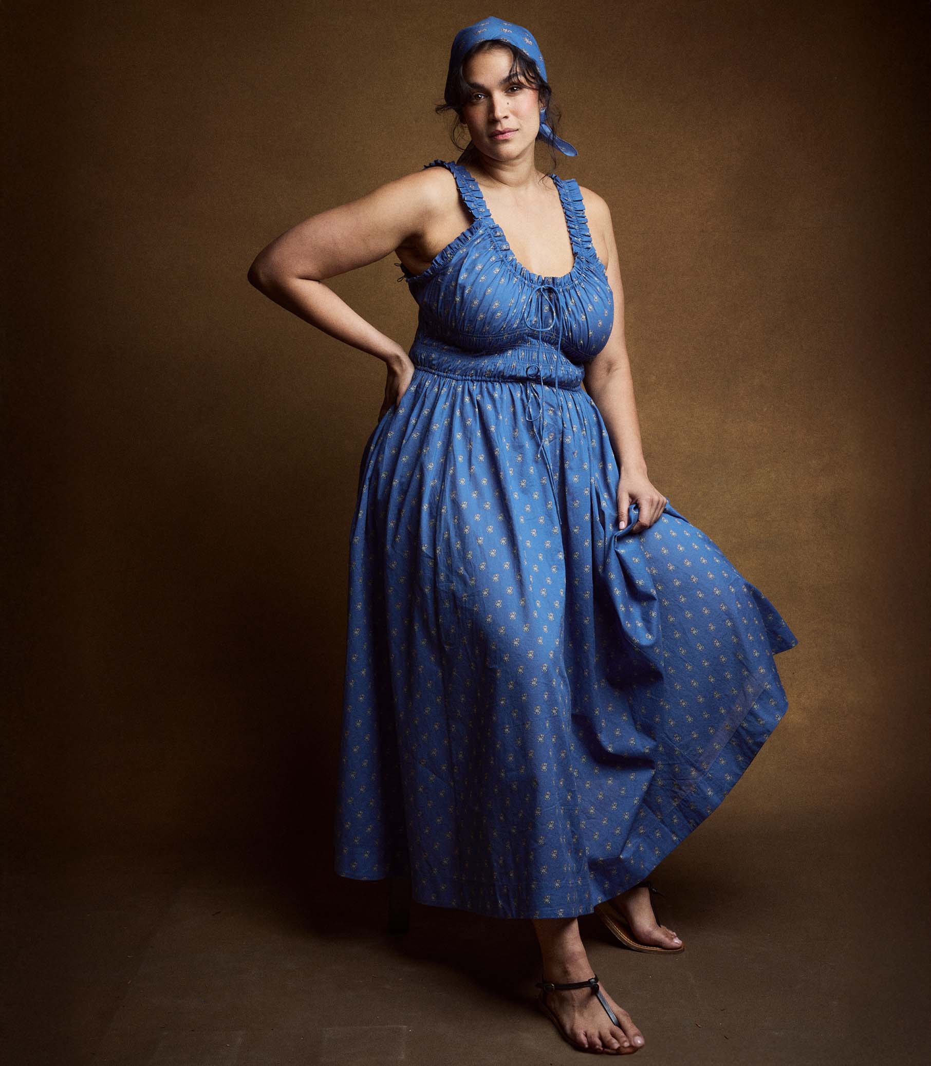 EMMARETTA DRESS -- EARTHA PAISLEY - Image 9
