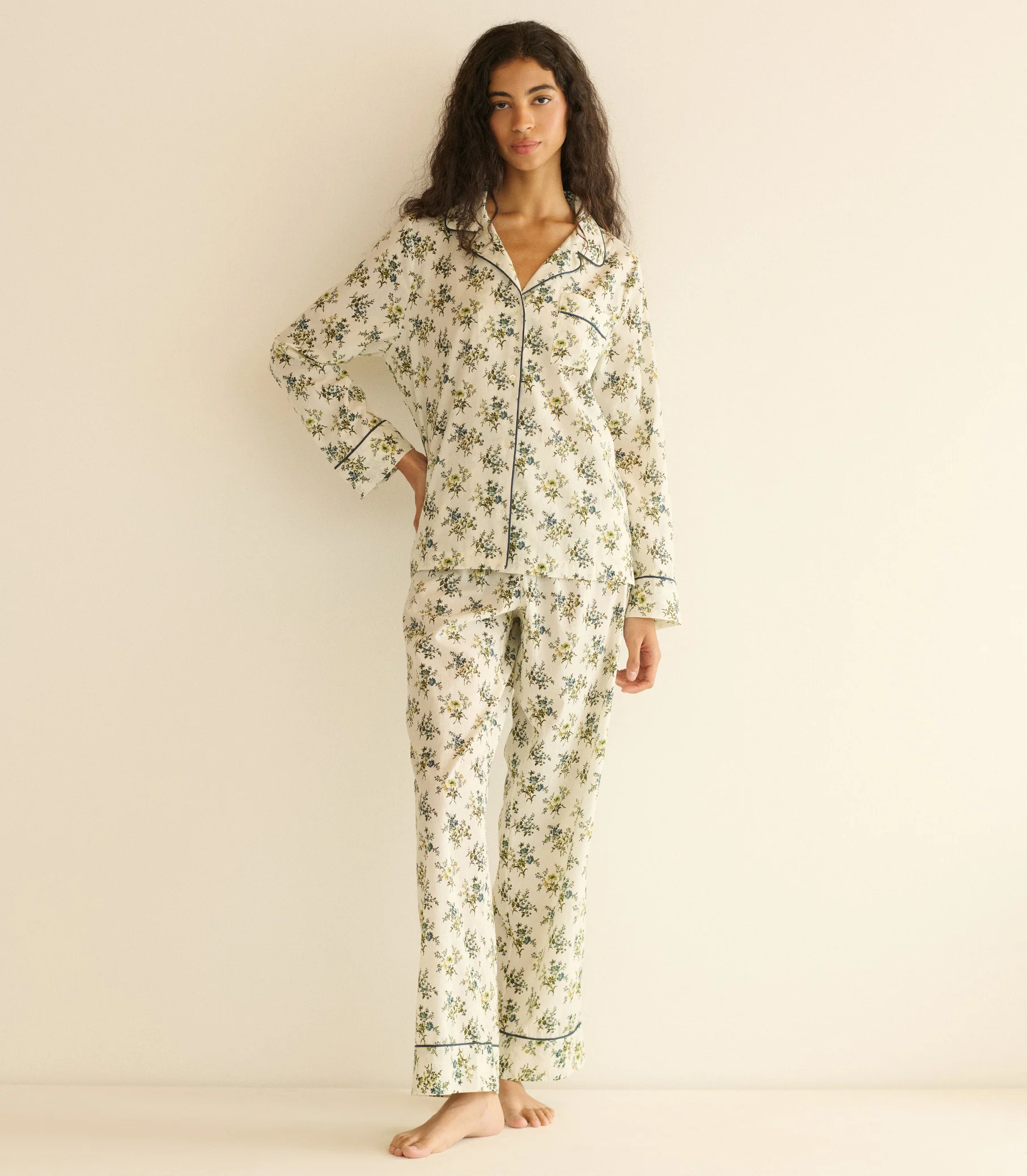 ESMA PAJAMA -- CRÈME FLEUR DU PALAIS - Image 2