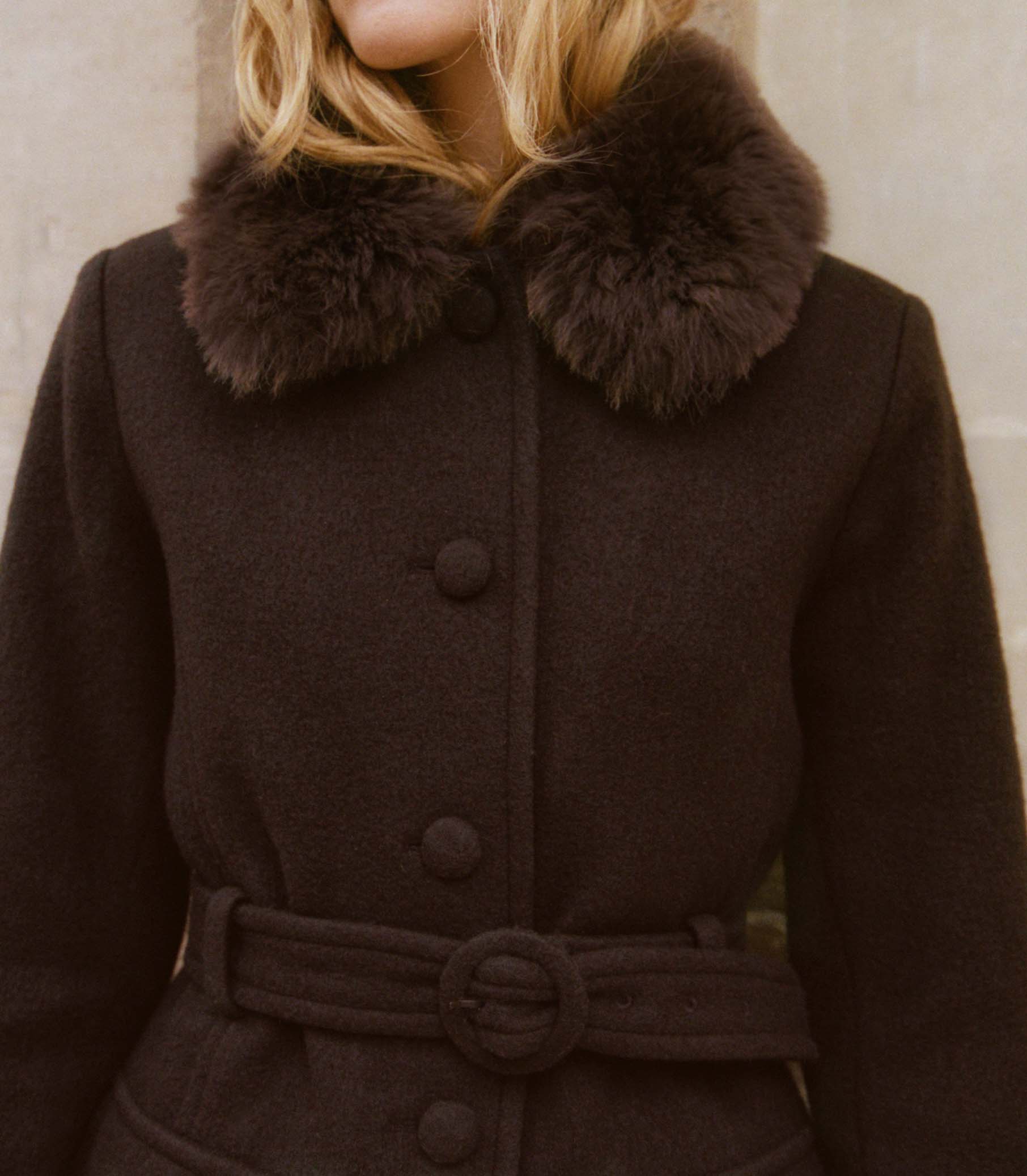 FARROW COAT -- CHOCOLATE - Image 6