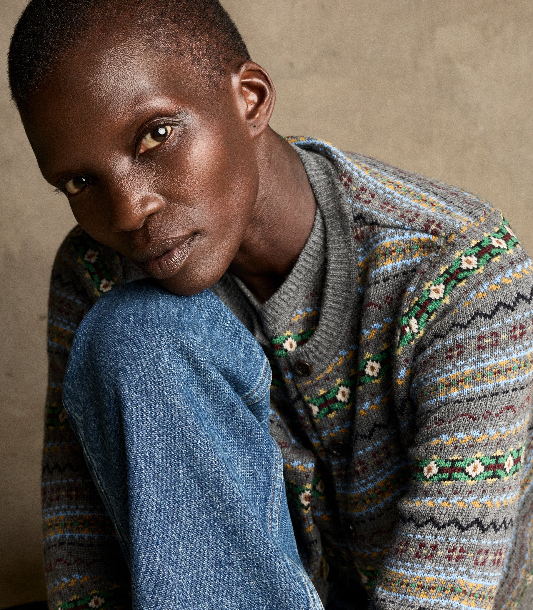 FAUSTINE CARDIGAN -- DASHWOOD FAIR ISLE - Image 4