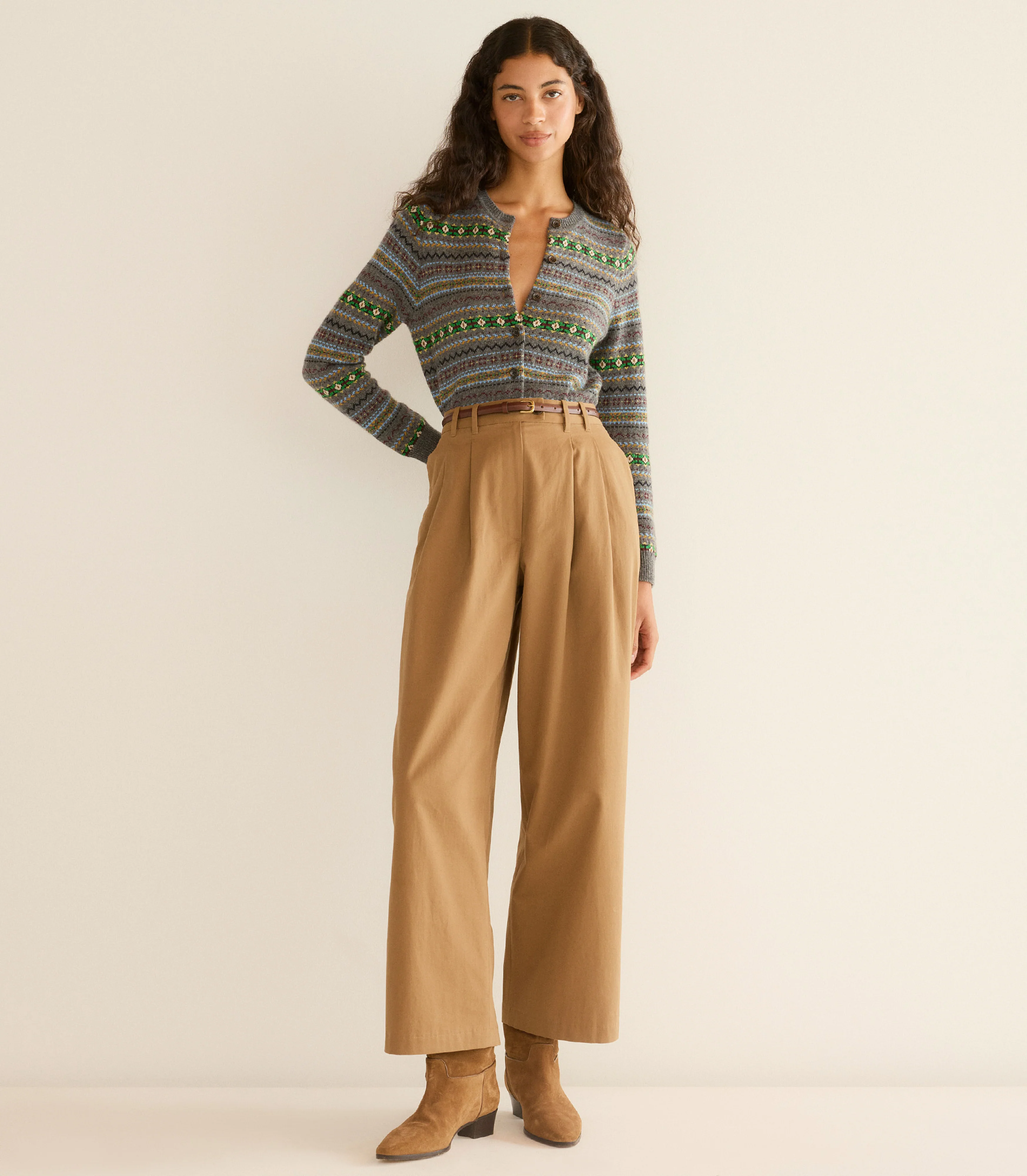 FAUSTINE CARDIGAN -- DASHWOOD FAIR ISLE - Image 5