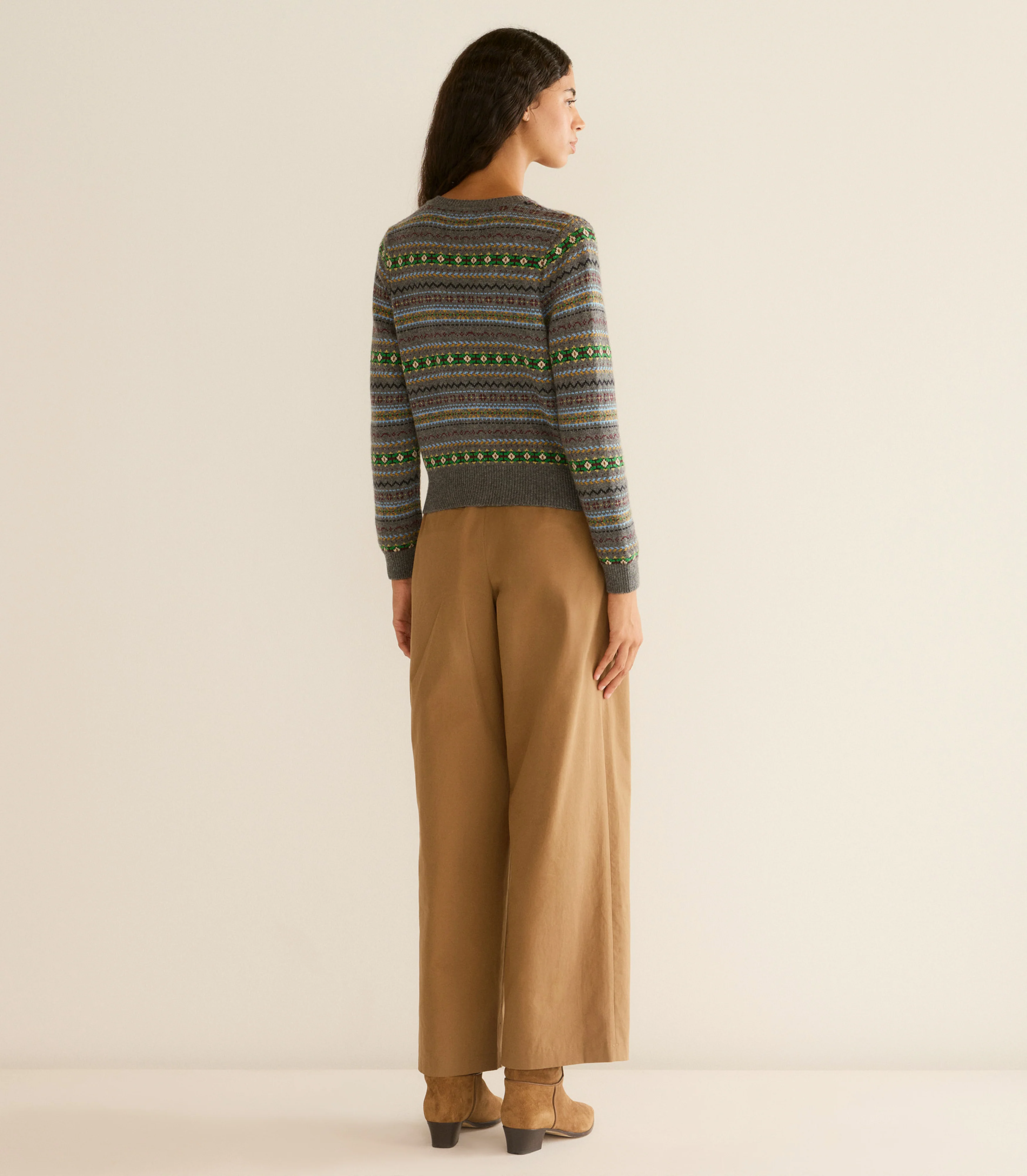 FAUSTINE CARDIGAN -- DASHWOOD FAIR ISLE - Image 7