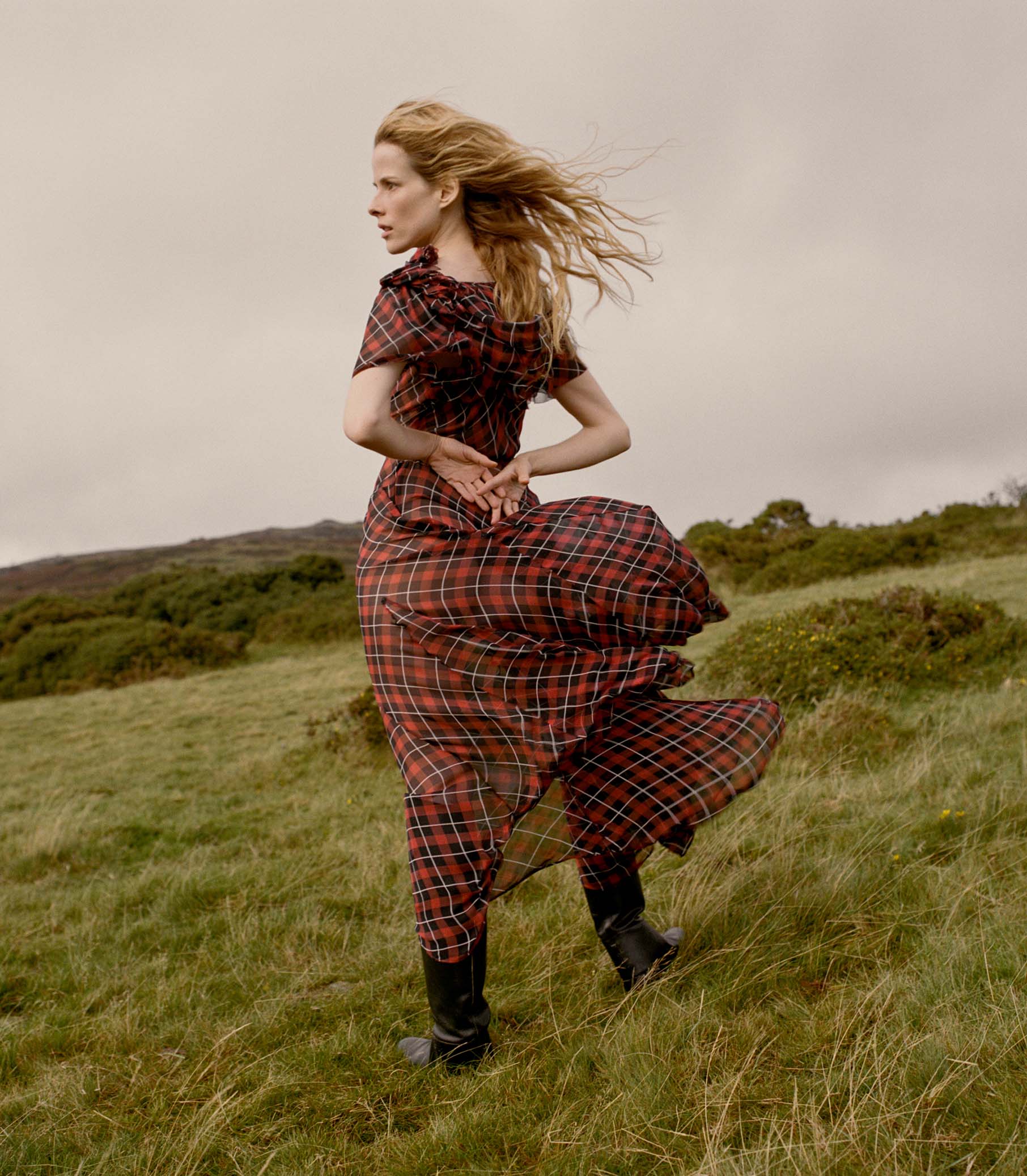 GILLIANNE DRESS -- ADALINE PLAID - Image 2