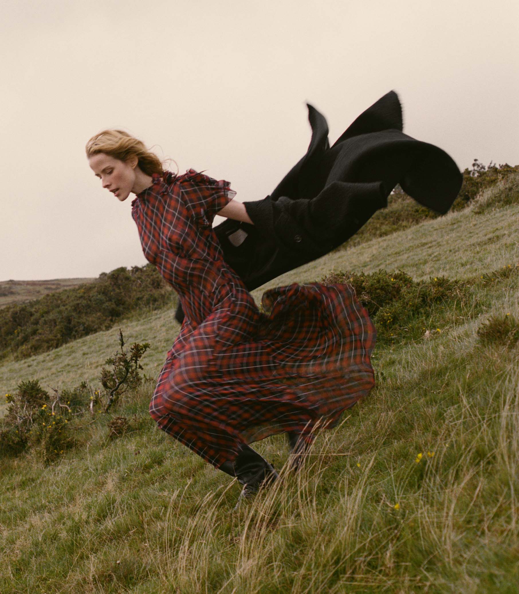 GILLIANNE DRESS -- ADALINE PLAID - Image 3