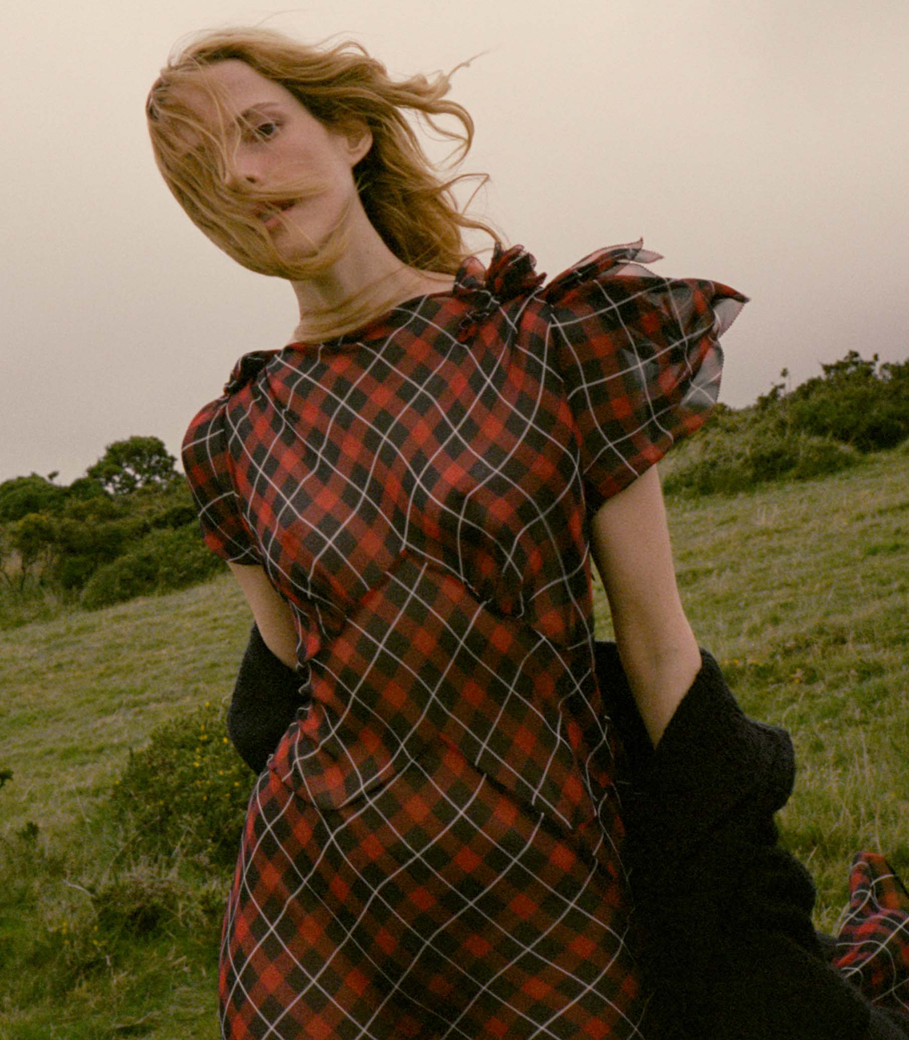 GILLIANNE DRESS -- ADALINE PLAID - Image 4
