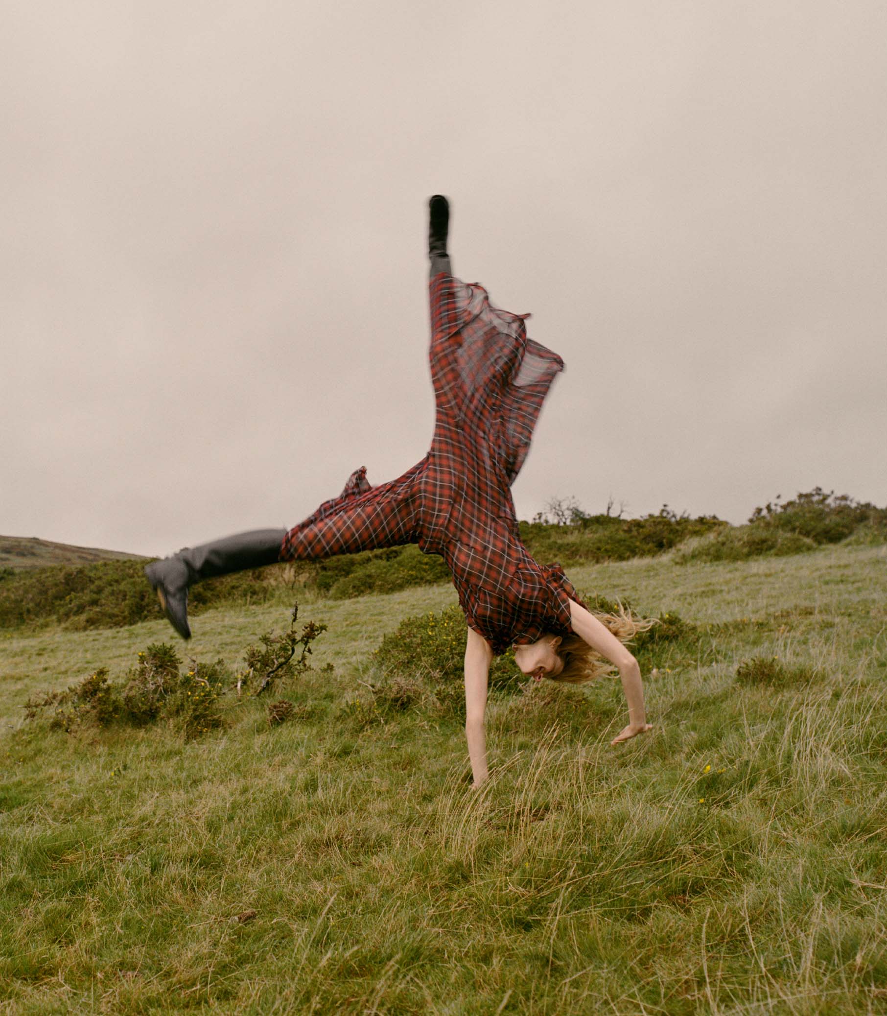 GILLIANNE DRESS -- ADALINE PLAID - Image 5