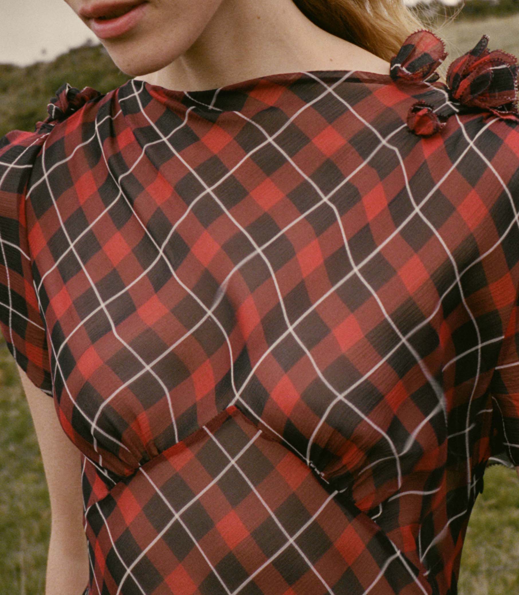 GILLIANNE DRESS -- ADALINE PLAID - Image 7