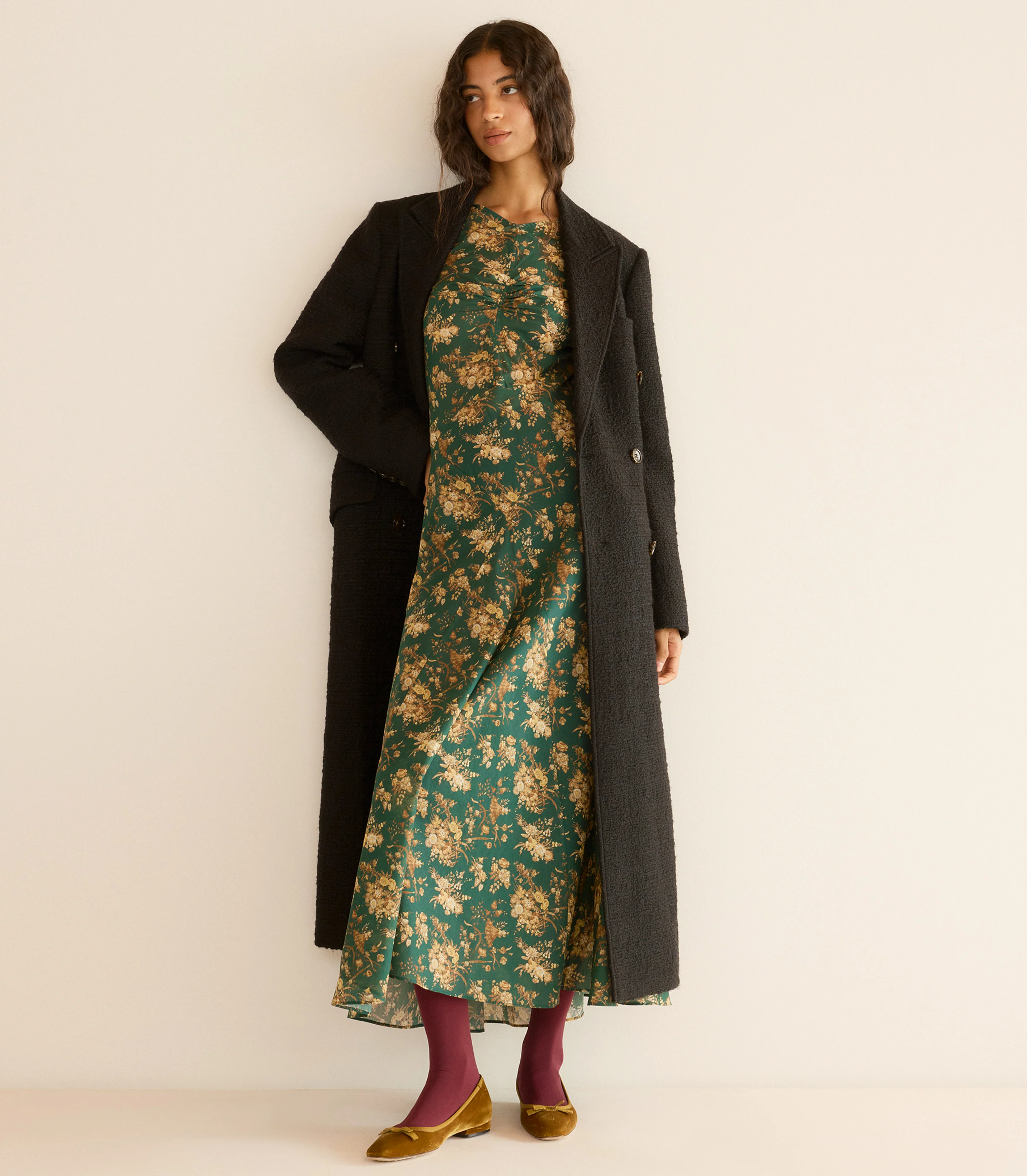 GINETTE DRESS -- LIBERTY FLORAL PARASOL - Image 6