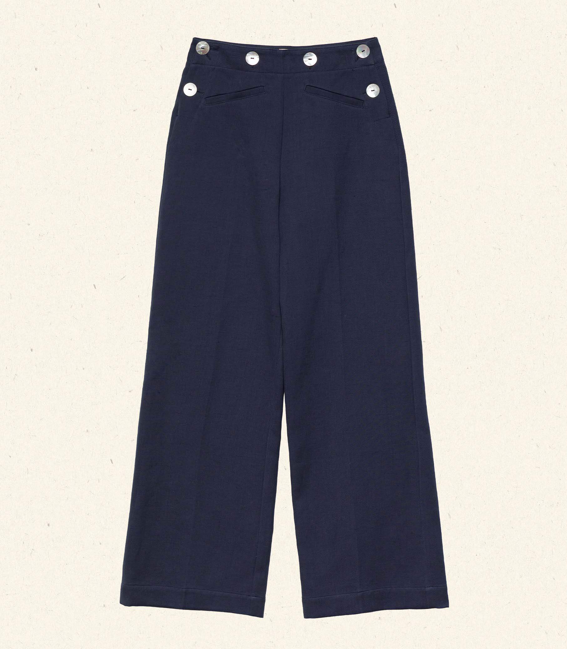 GLENNE PANT -- NAVY - Image 6