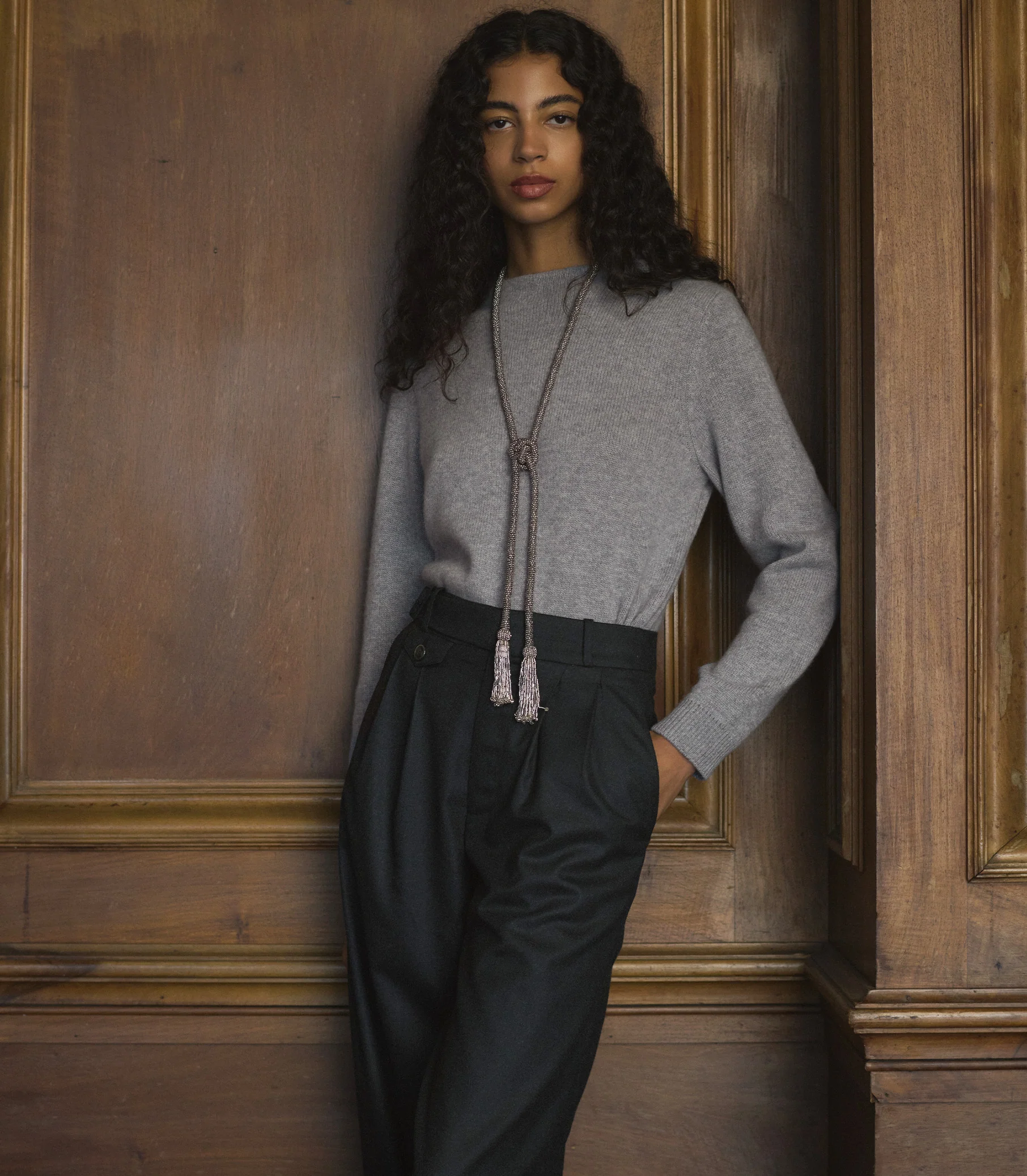 GRIFFIN PANT -- DARK CHARCOAL - Image 4