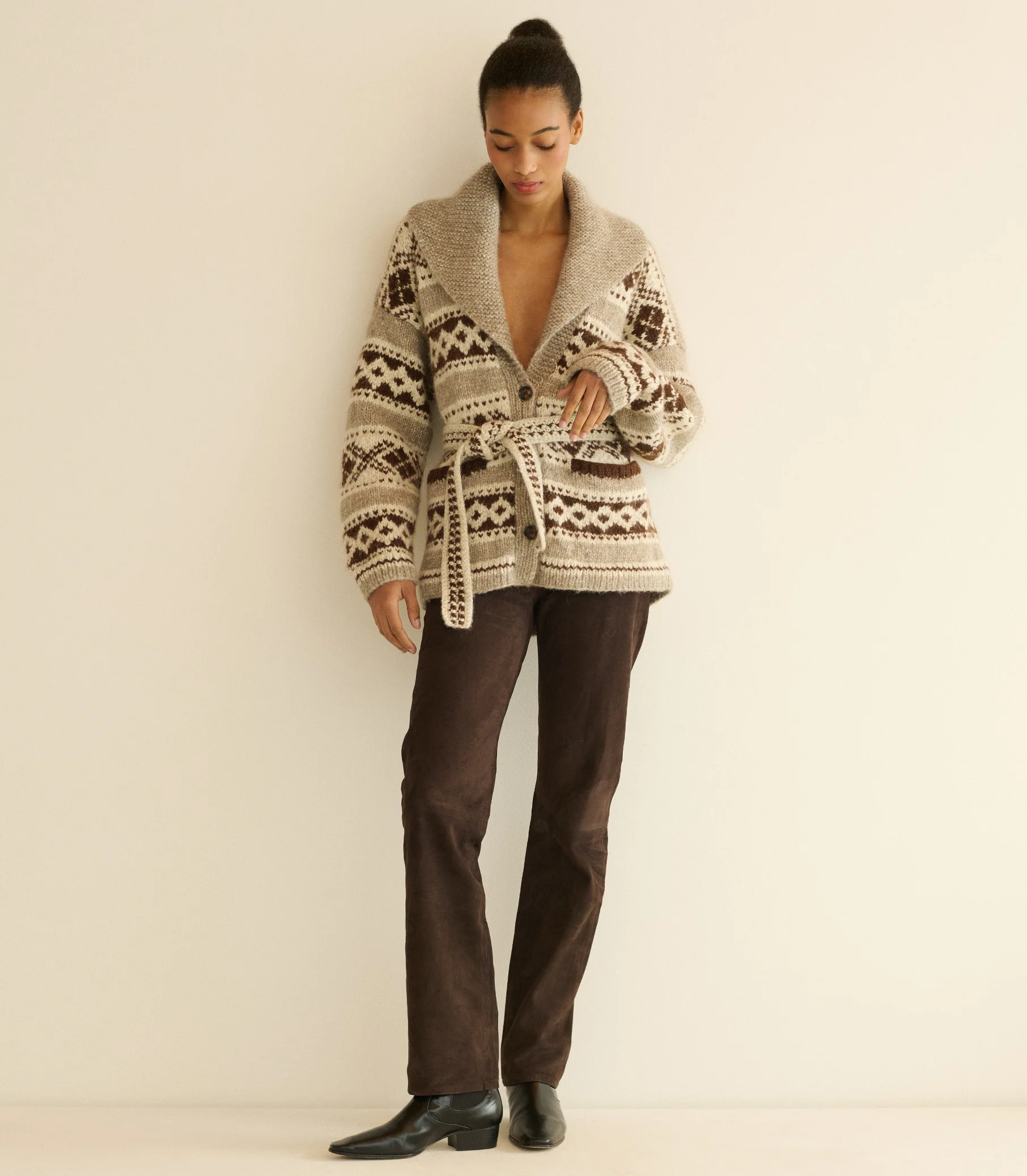 HALE CARDIGAN -- RAINER JACQUARD - Image 2