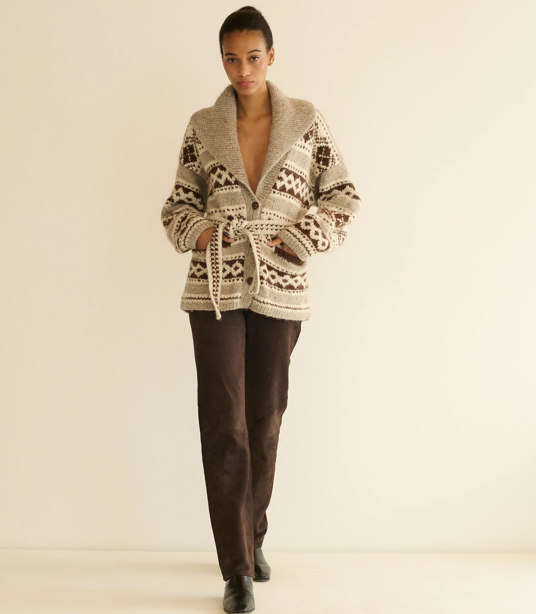 HALE CARDIGAN -- RAINER JACQUARD - Image 3