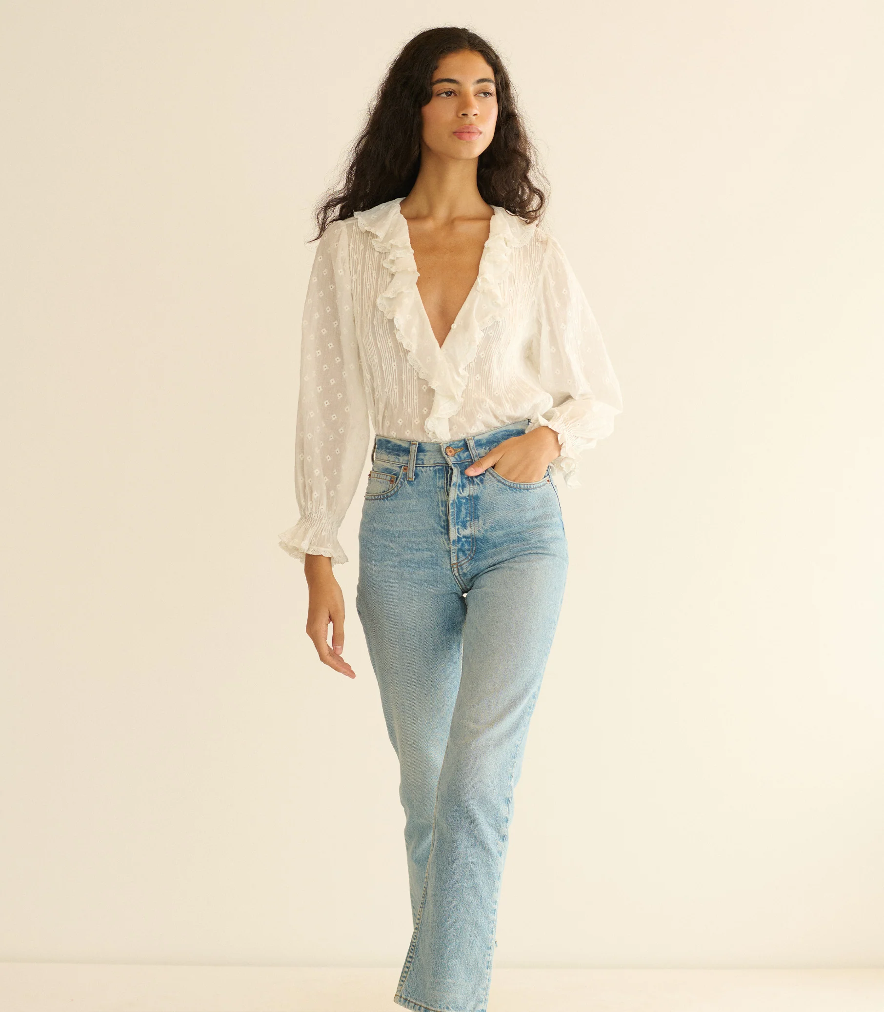 HARDY TOP -- SALT MARSEILLE EMBROIDERY - Image 3