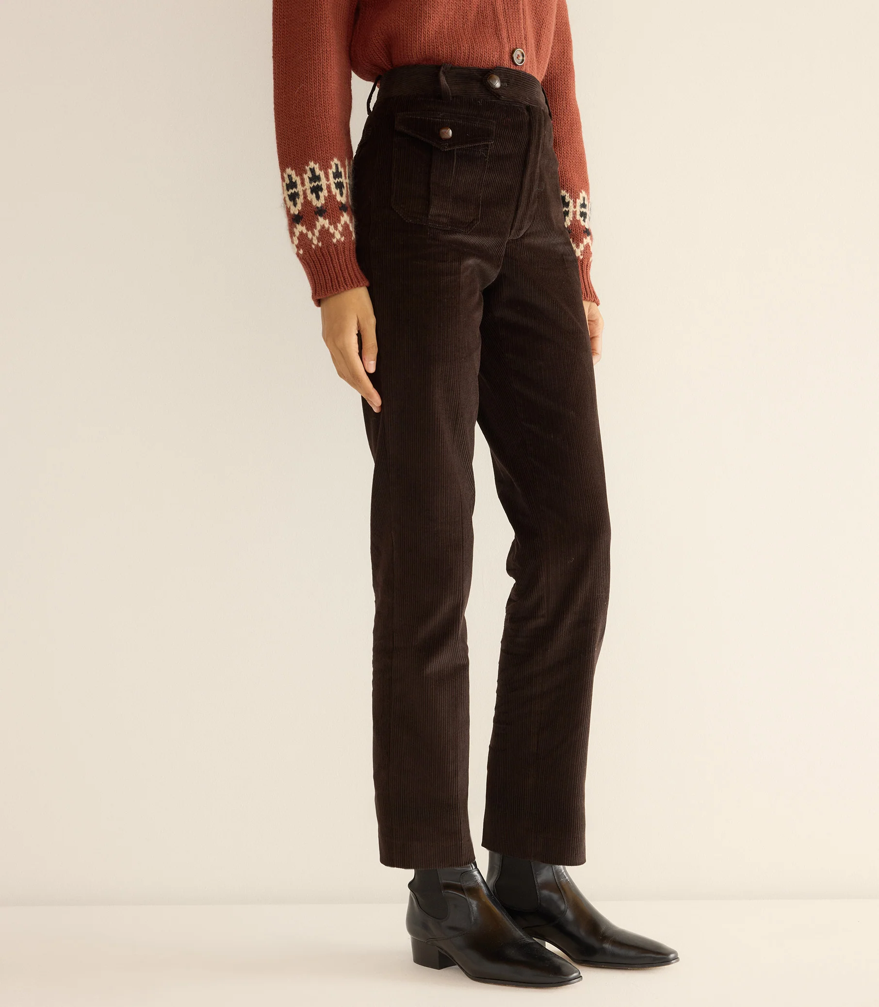 HARTFIELD PANT -- CAVIAR - Image 3