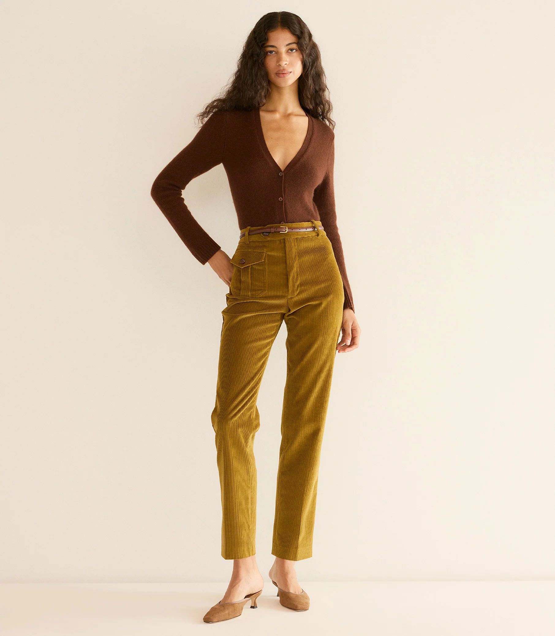 HARTFIELD PANT -- FRENCH OLIVE - Image 2