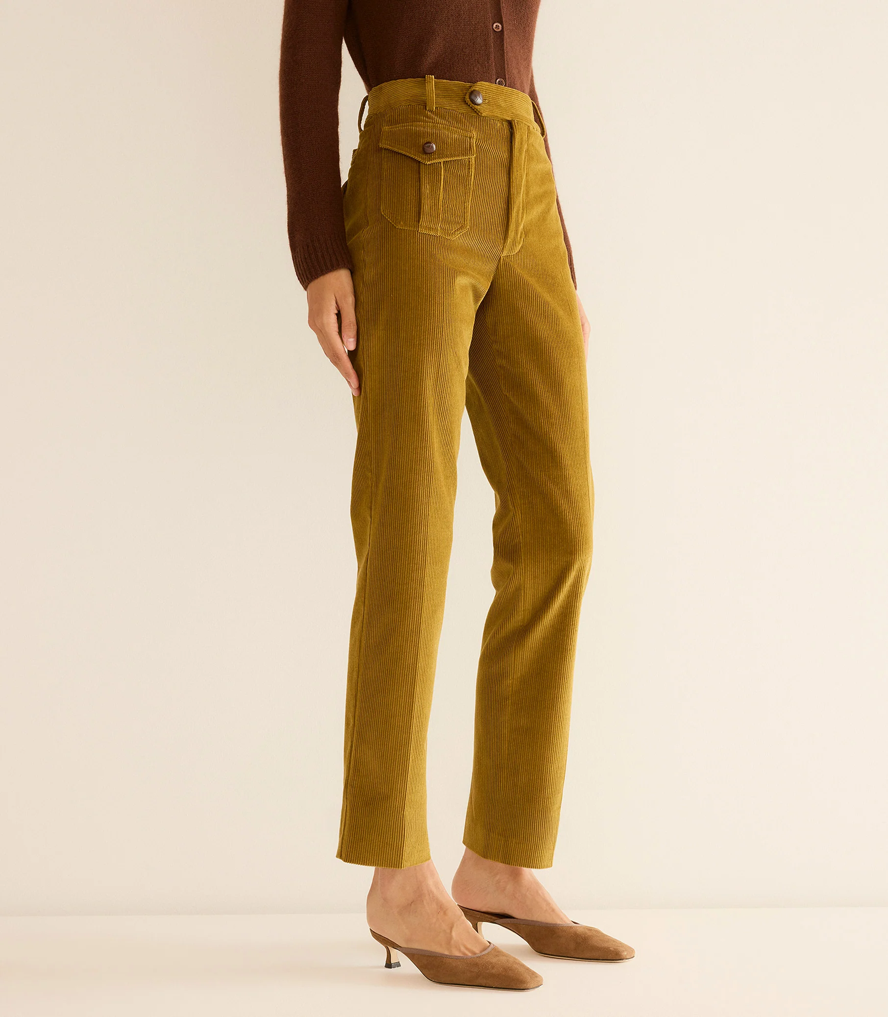 HARTFIELD PANT -- FRENCH OLIVE - Image 3