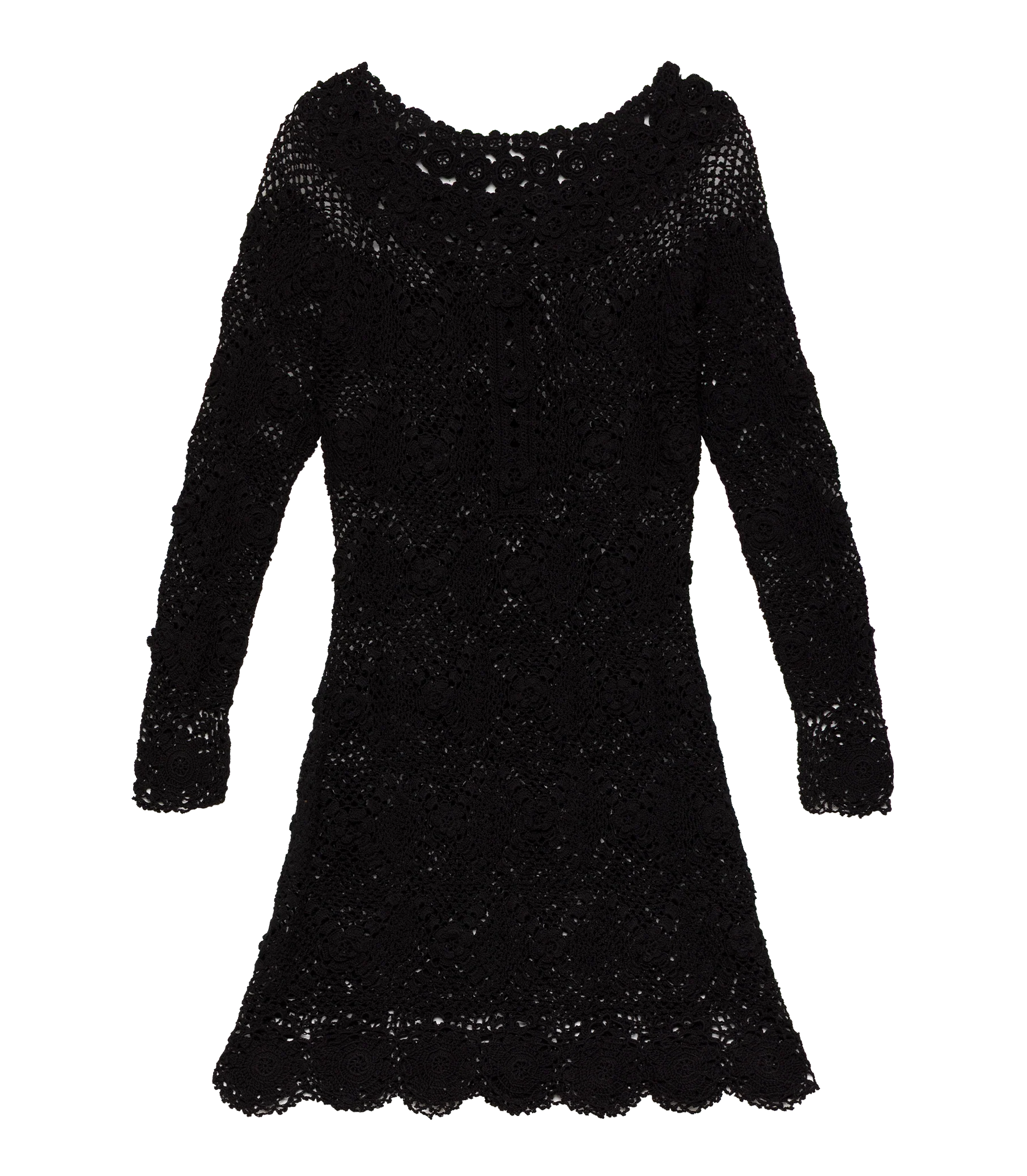HYACINTHE DRESS -- BLACK - Image 6