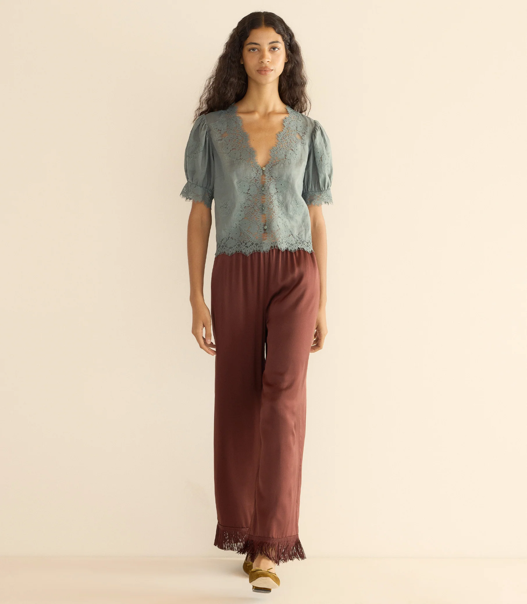 IDELLA TOP -- LAGOON - Image 2