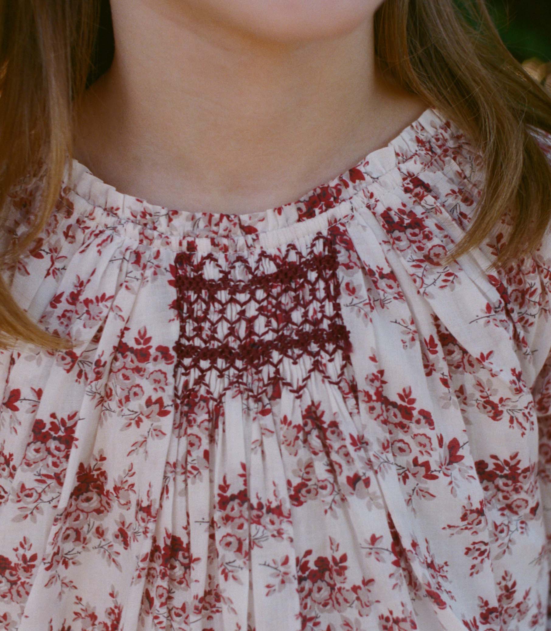 ISABEAU TOP -- IVORY ROSIER FLORAL - Image 2
