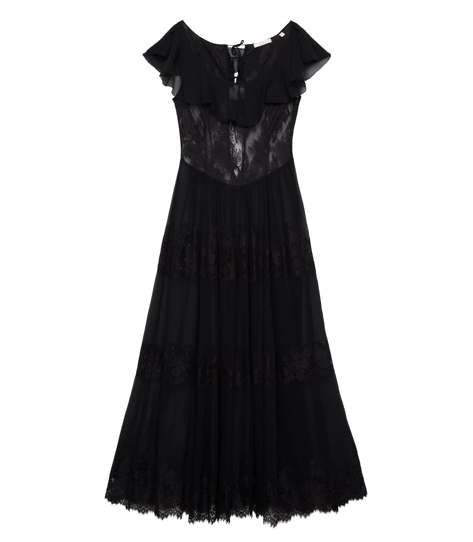 JOYELLE DRESS -- BLACK - Image 5