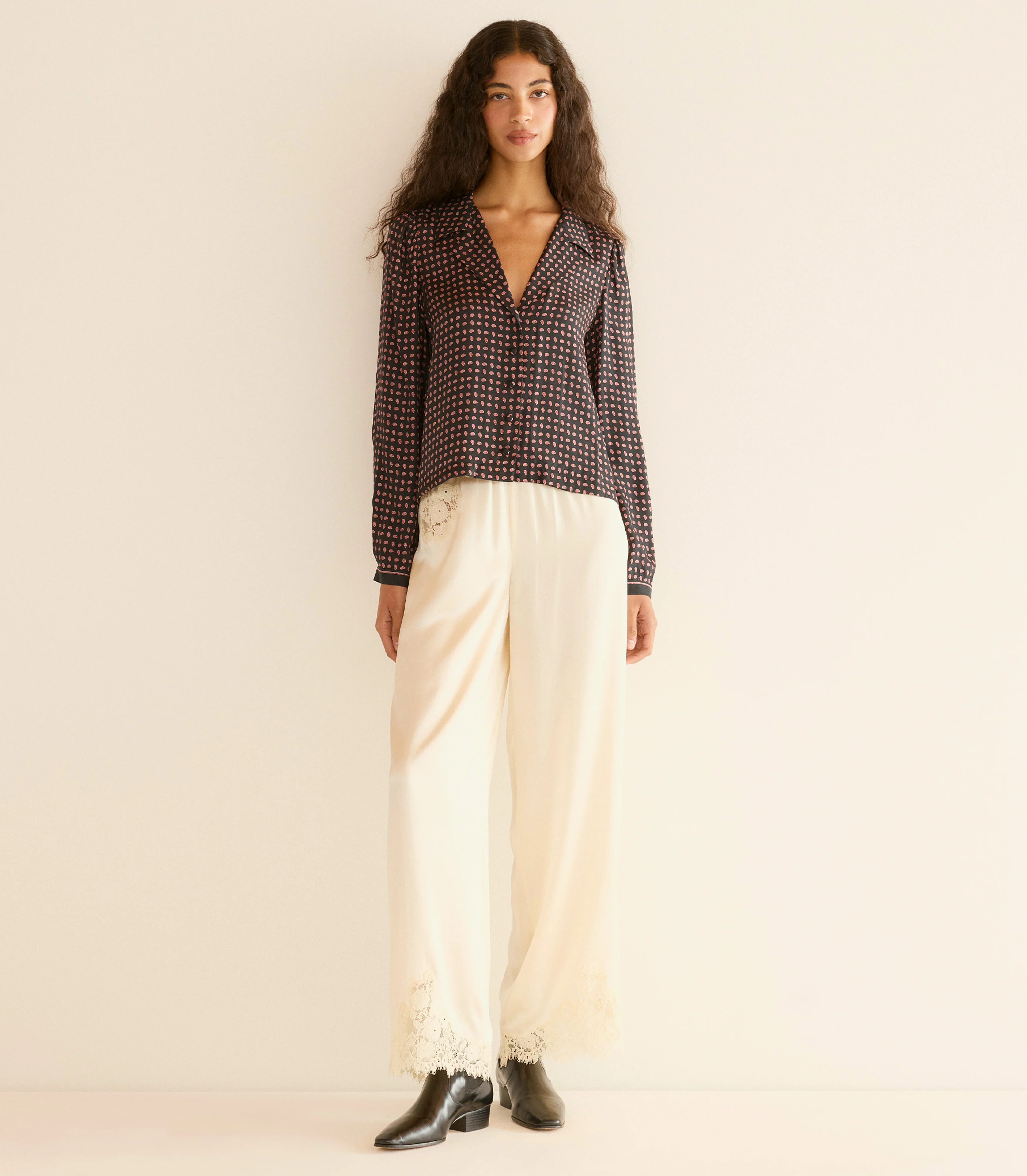 JULIANA TOP -- CARDINALE FOULARD - Image 3