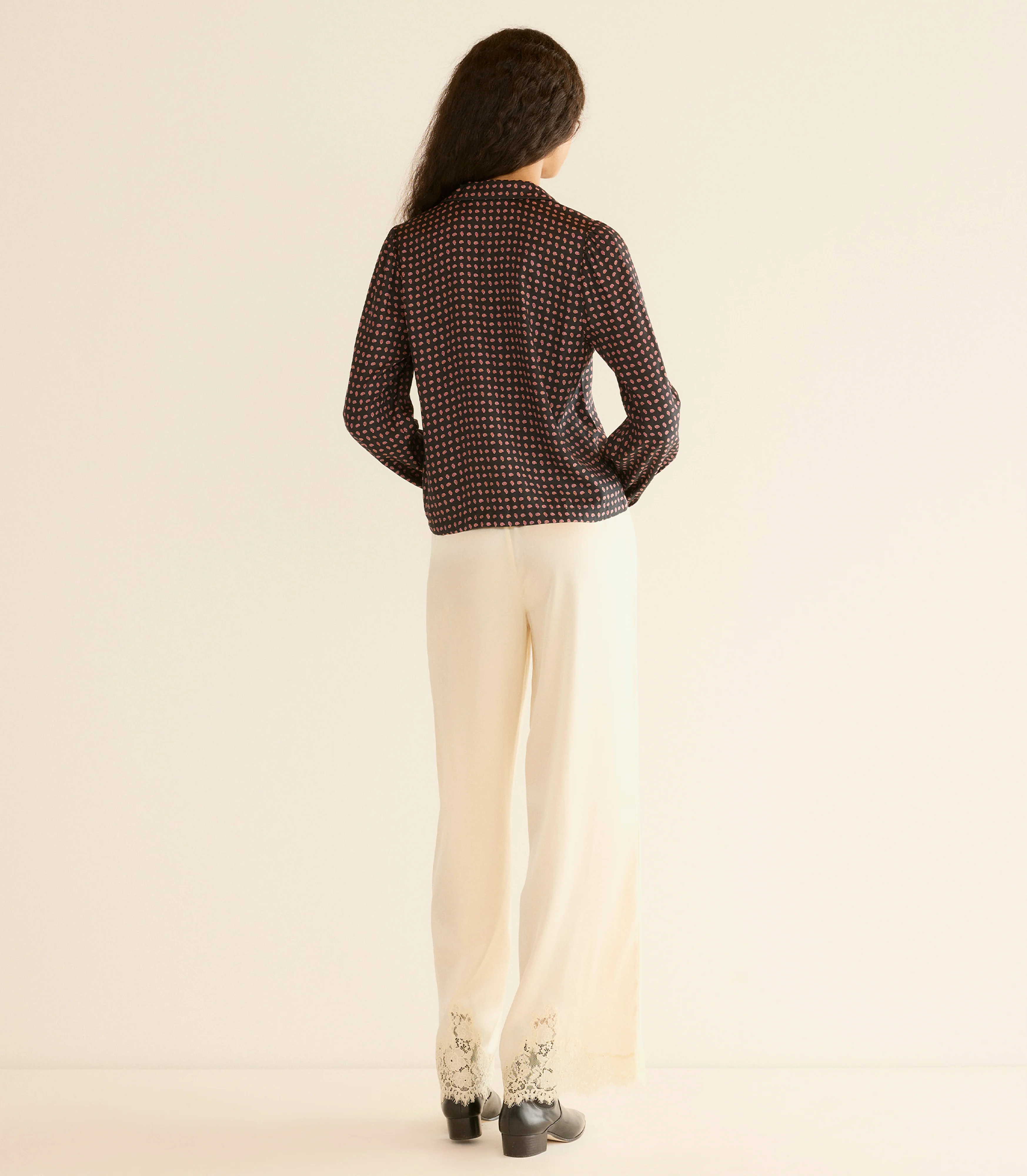 JULIANA TOP -- CARDINALE FOULARD - Image 4