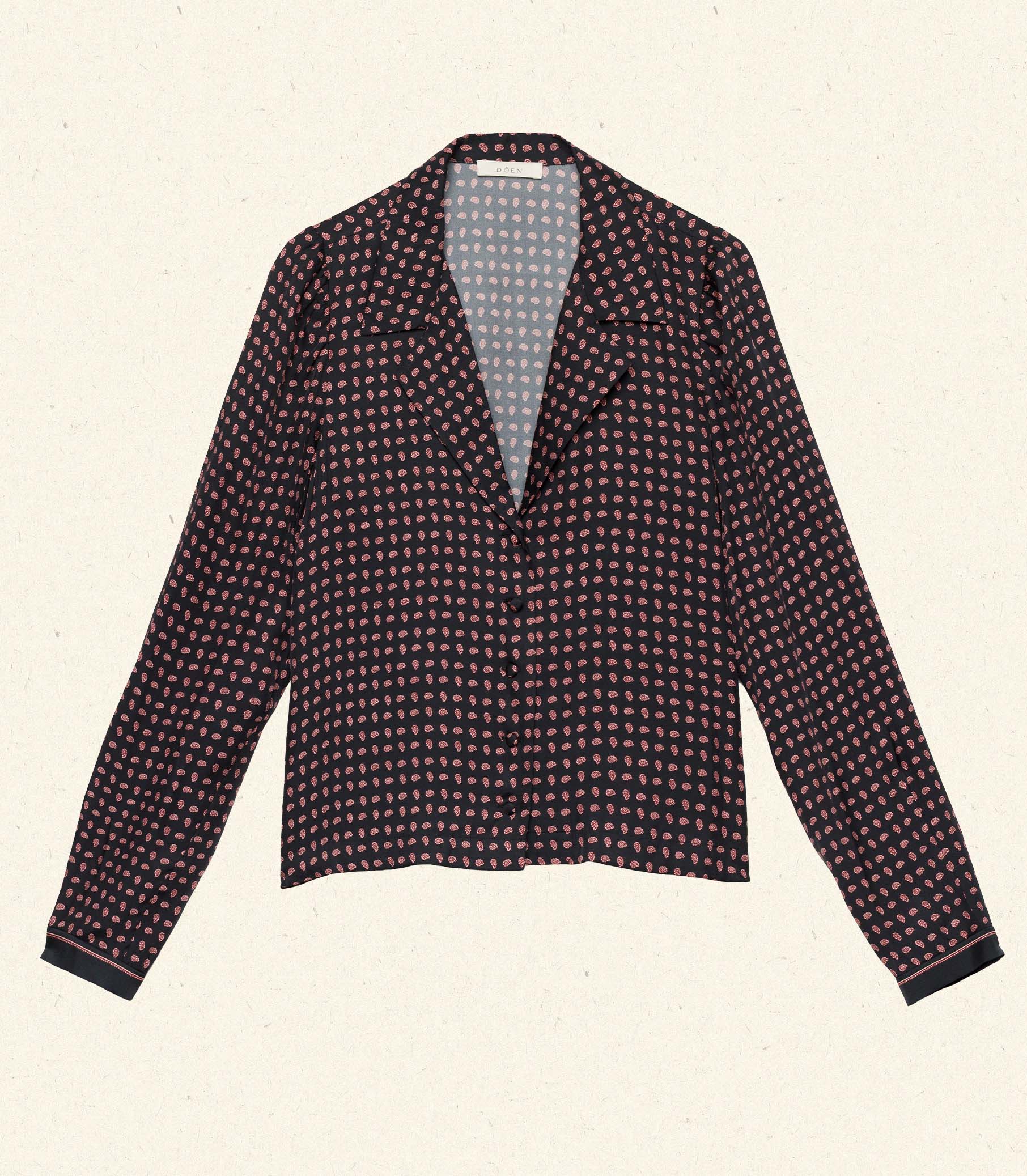 JULIANA TOP -- CARDINALE FOULARD - Image 5