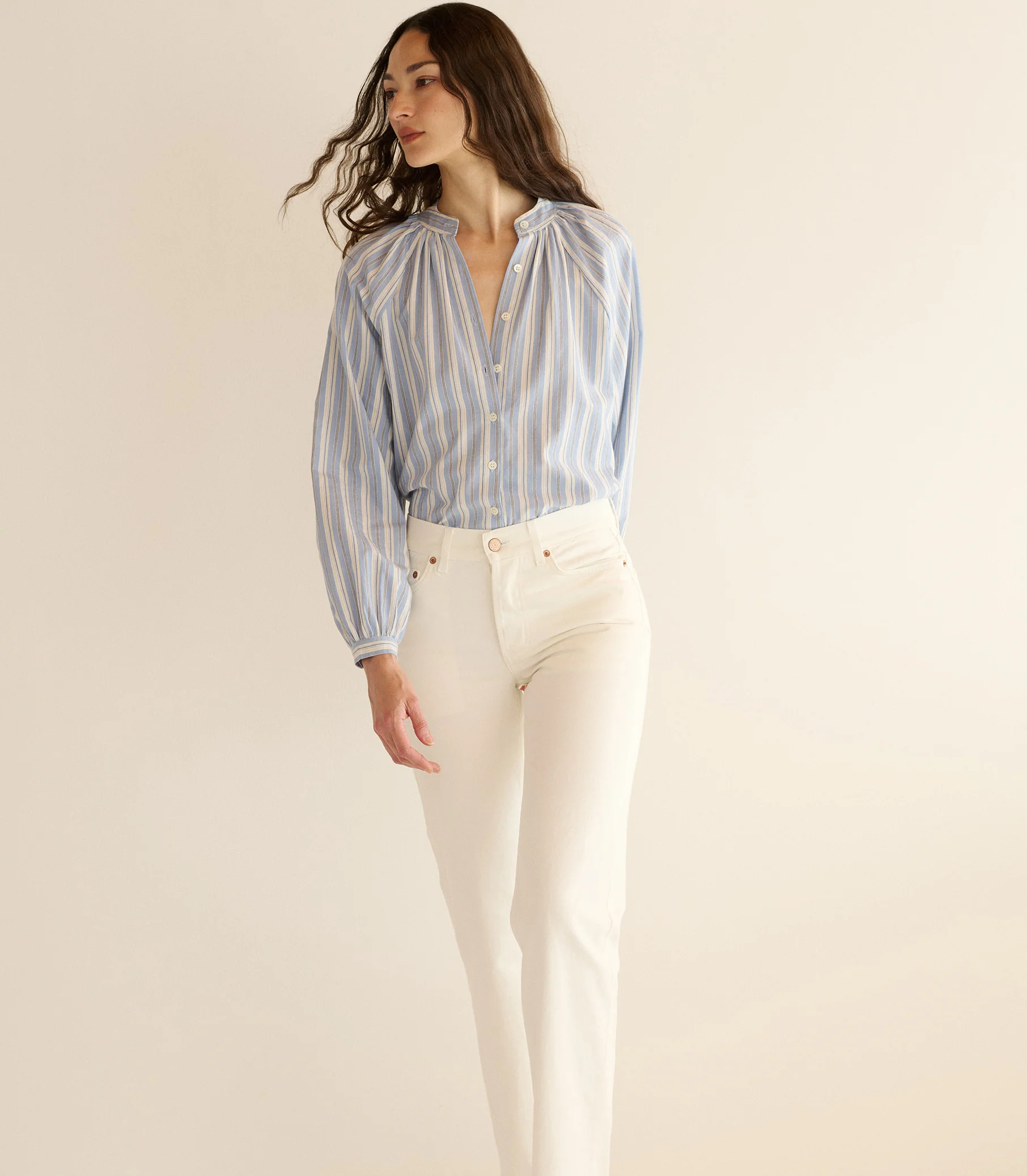 JULIENNE TOP -- LOIRET STRIPE - Image 3